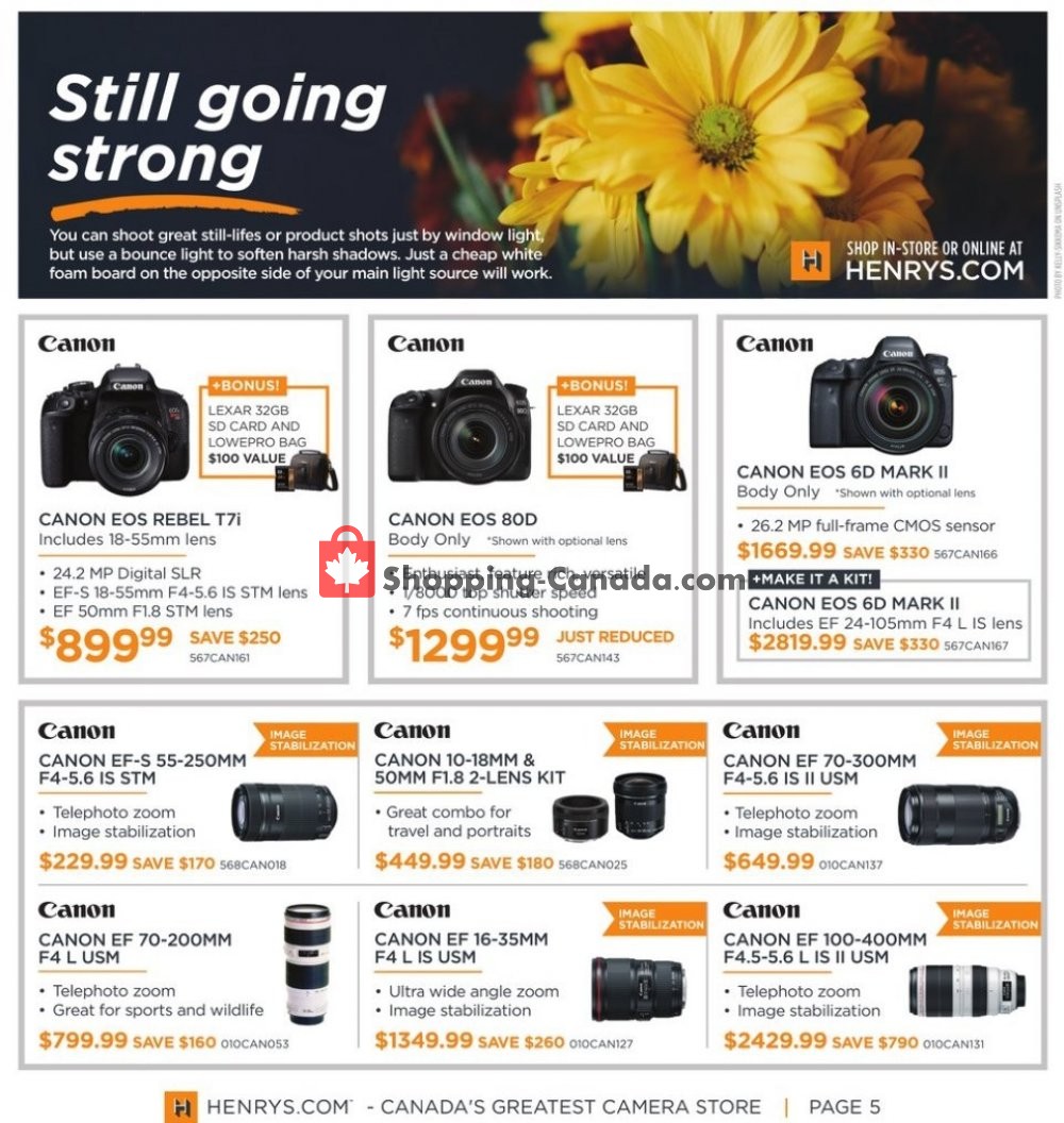 Henry's flyer from Friday July 12, 2019 to Thursday July 25, 2019 - page 5