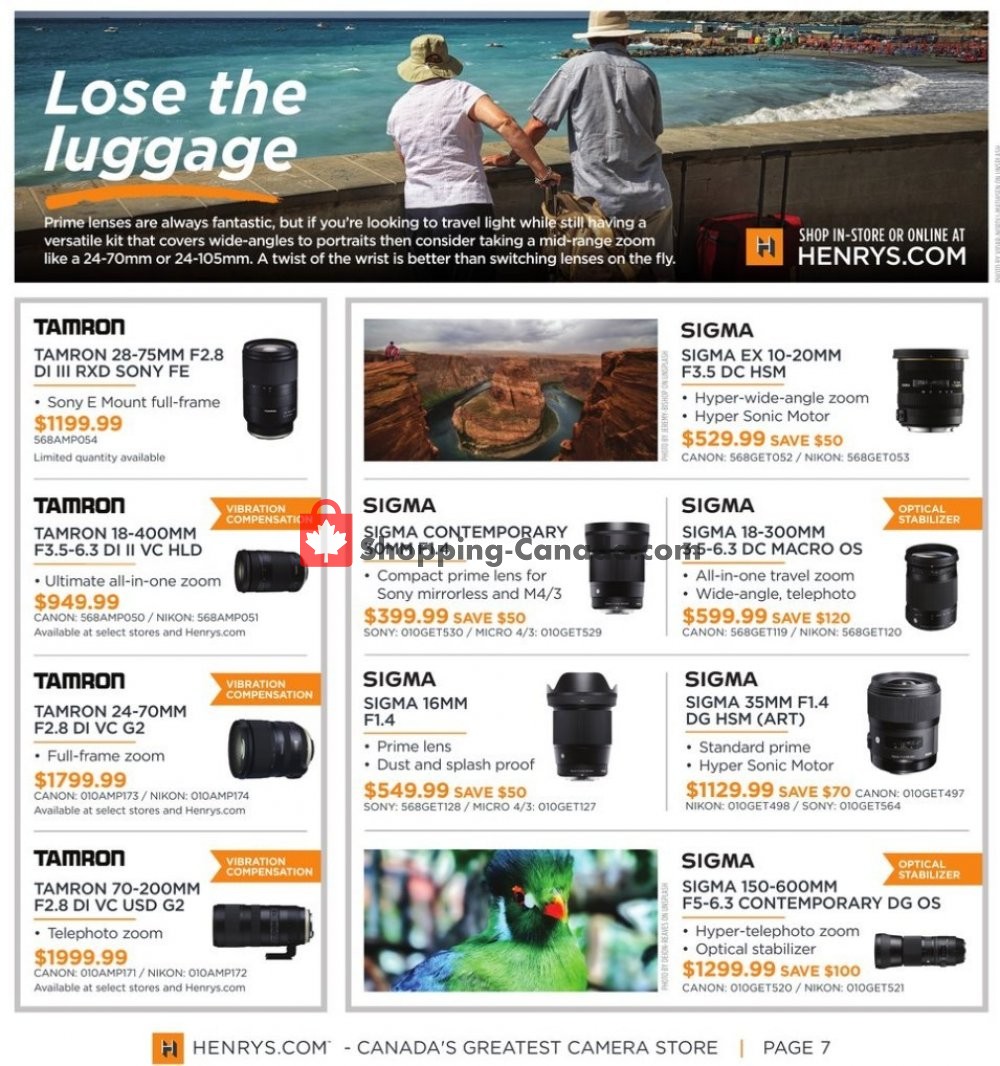Henry's flyer from Friday July 12, 2019 to Thursday July 25, 2019 - page 7