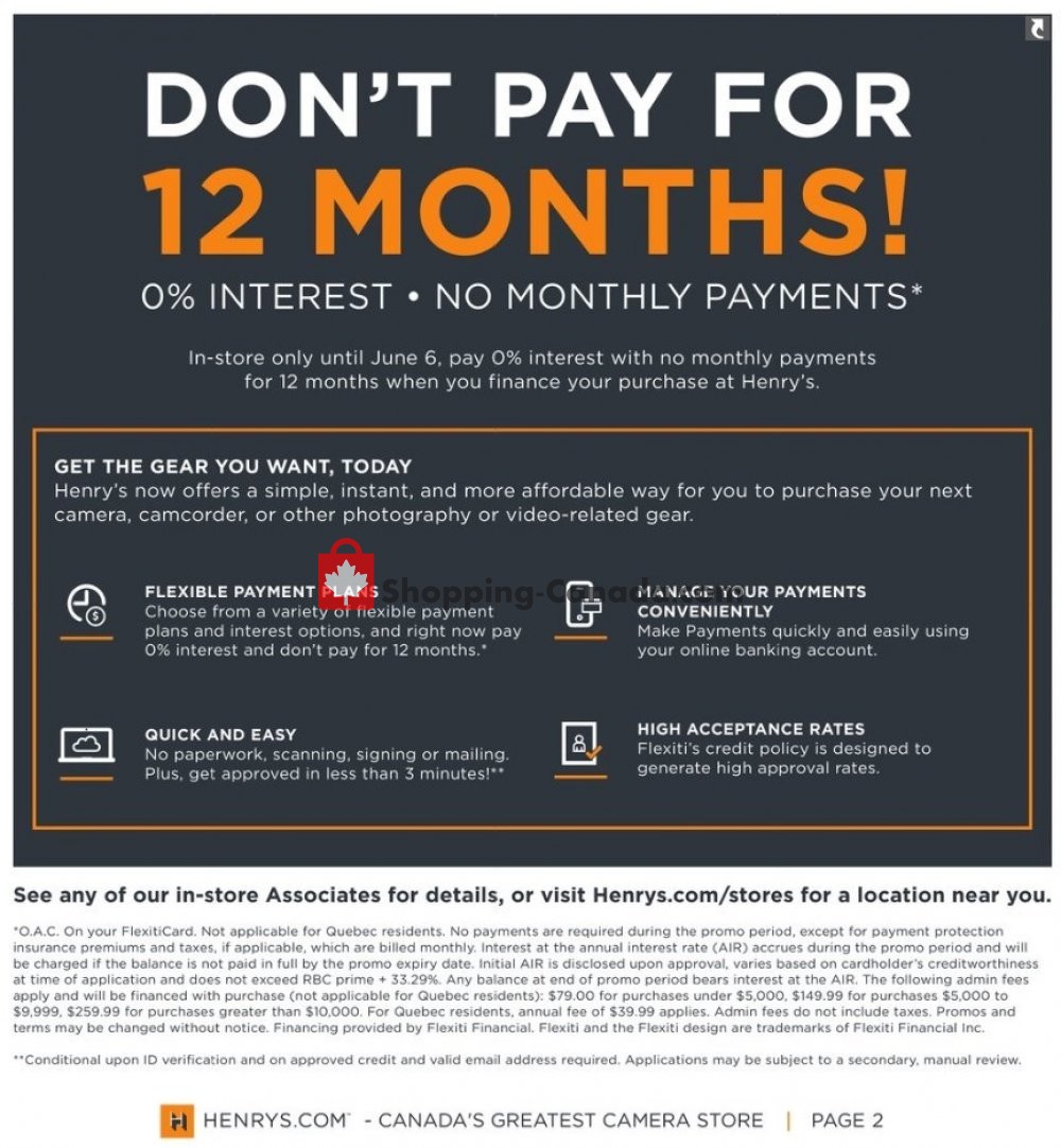 Henry's flyer from Friday May 10, 2019 to Thursday May 16, 2019 - page 2