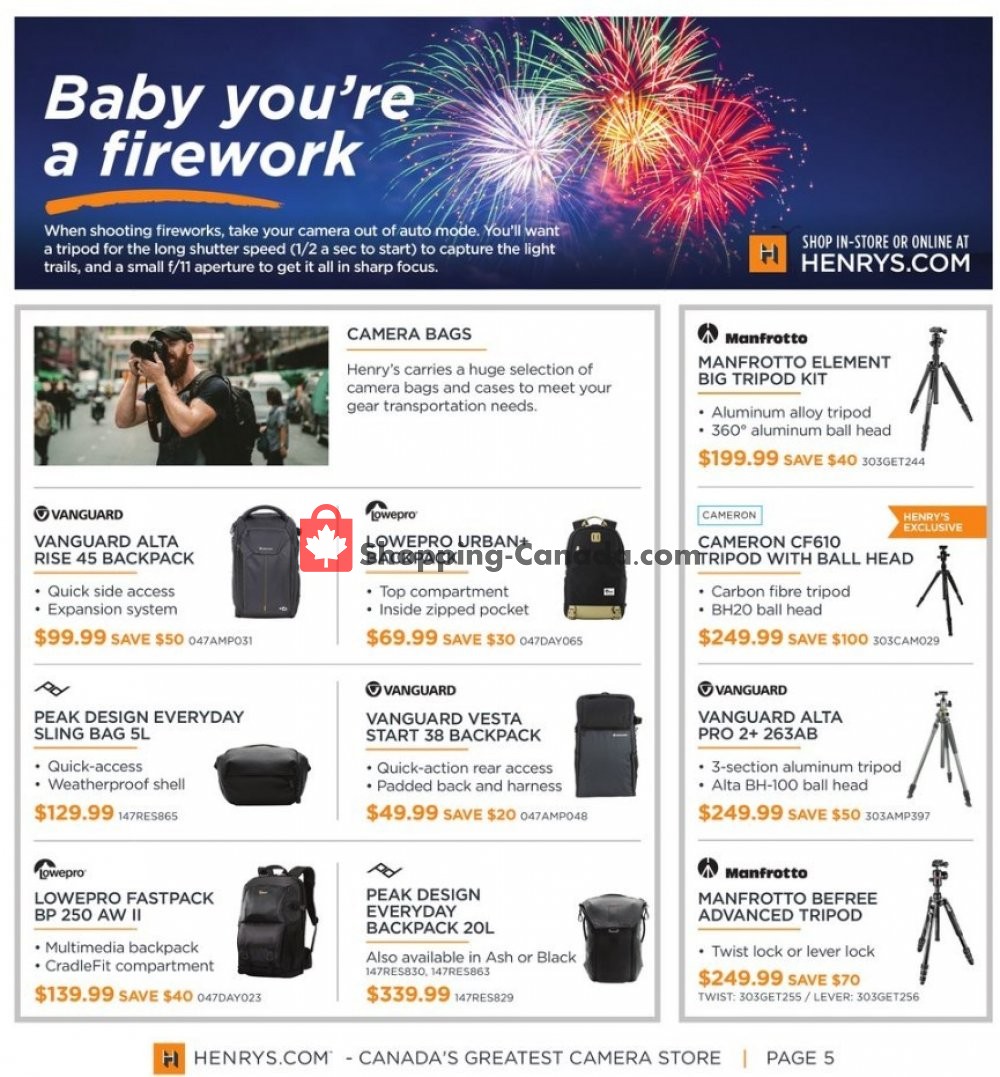 Henry's flyer from Friday May 10, 2019 to Thursday May 16, 2019 - page 5