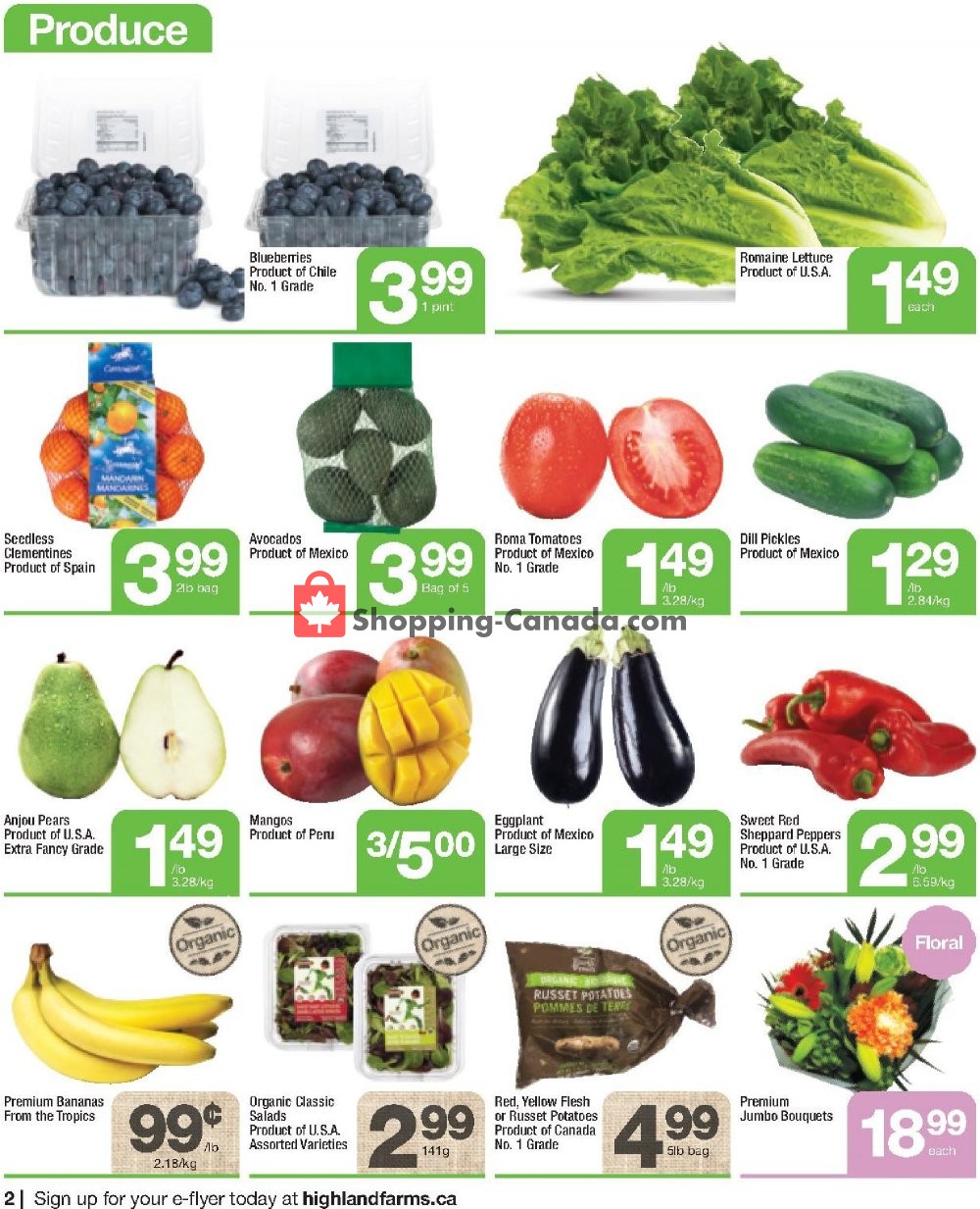 Highland Farms flyer from Thursday January 3, 2019 to Wednesday January 9, 2019 - page 2
