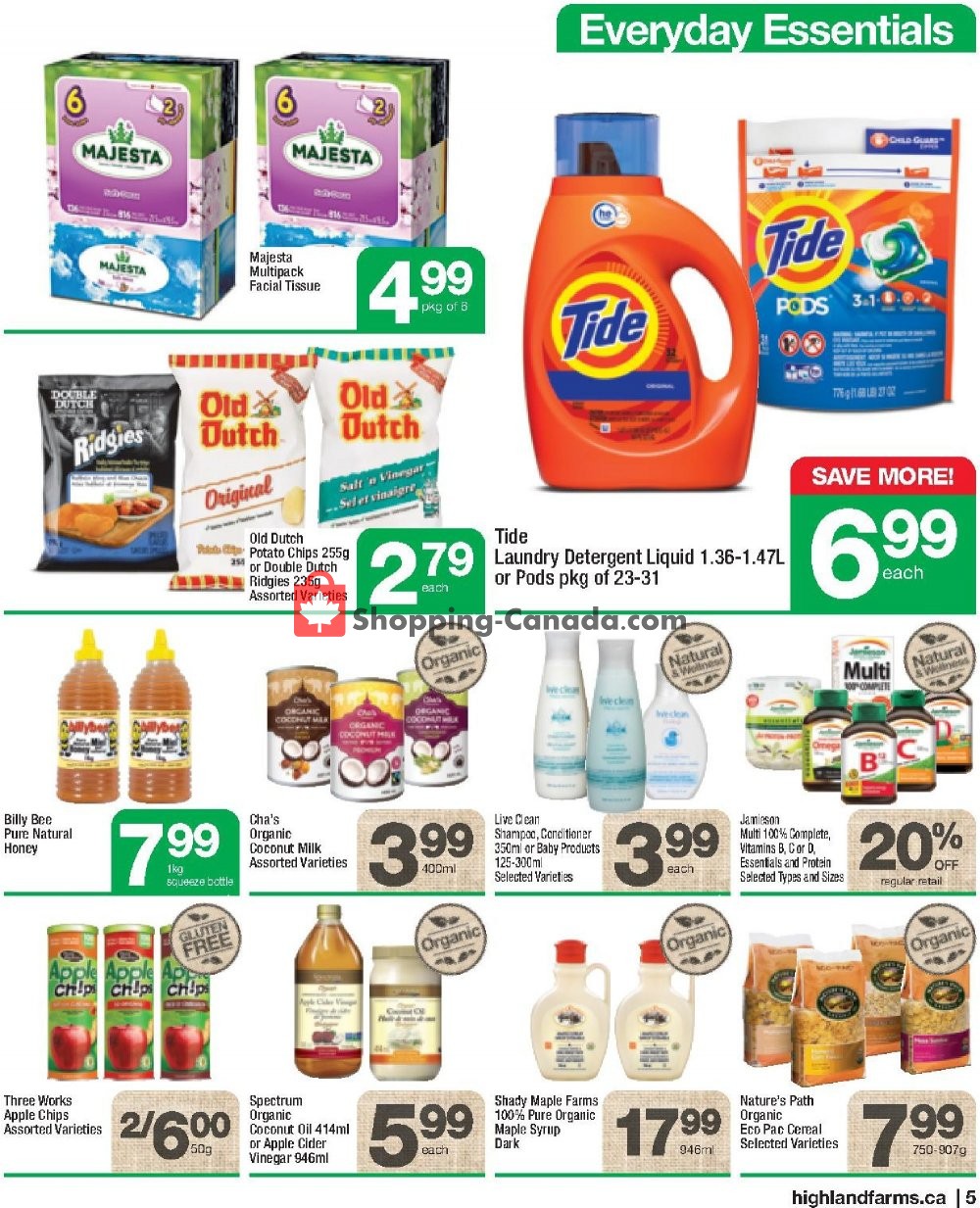Highland Farms flyer from Thursday January 3, 2019 to Wednesday January 9, 2019 - page 5