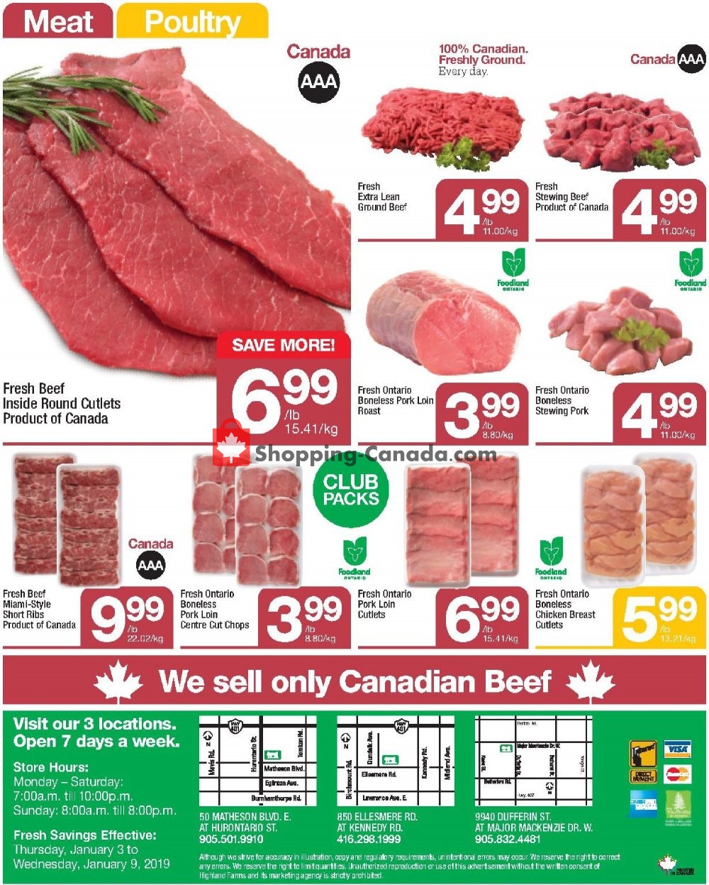 Highland Farms flyer from Thursday January 3, 2019 to Wednesday January 9, 2019 - page 8