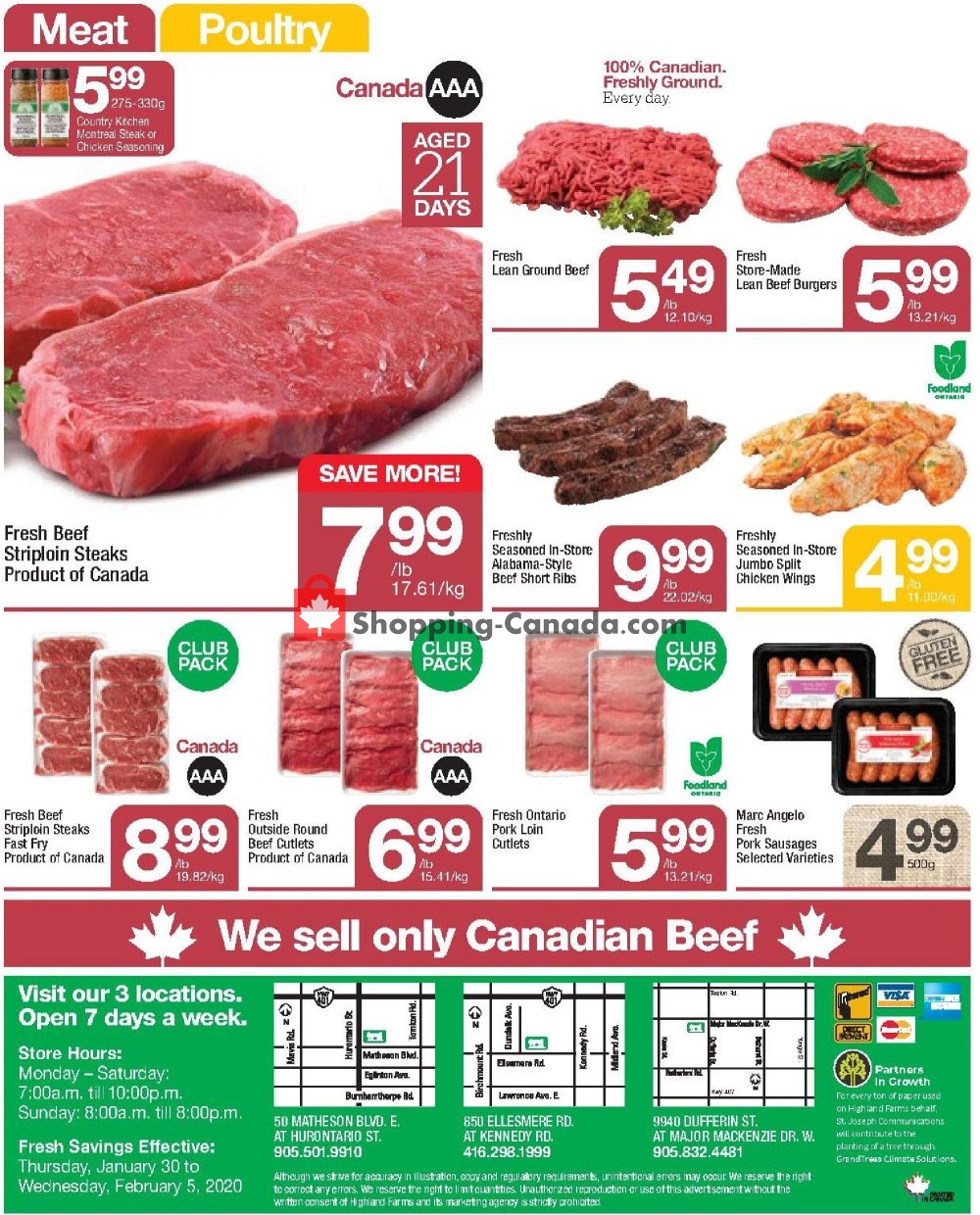 Highland Farms flyer from Thursday January 30, 2020 to Wednesday February 5, 2020 - page 8