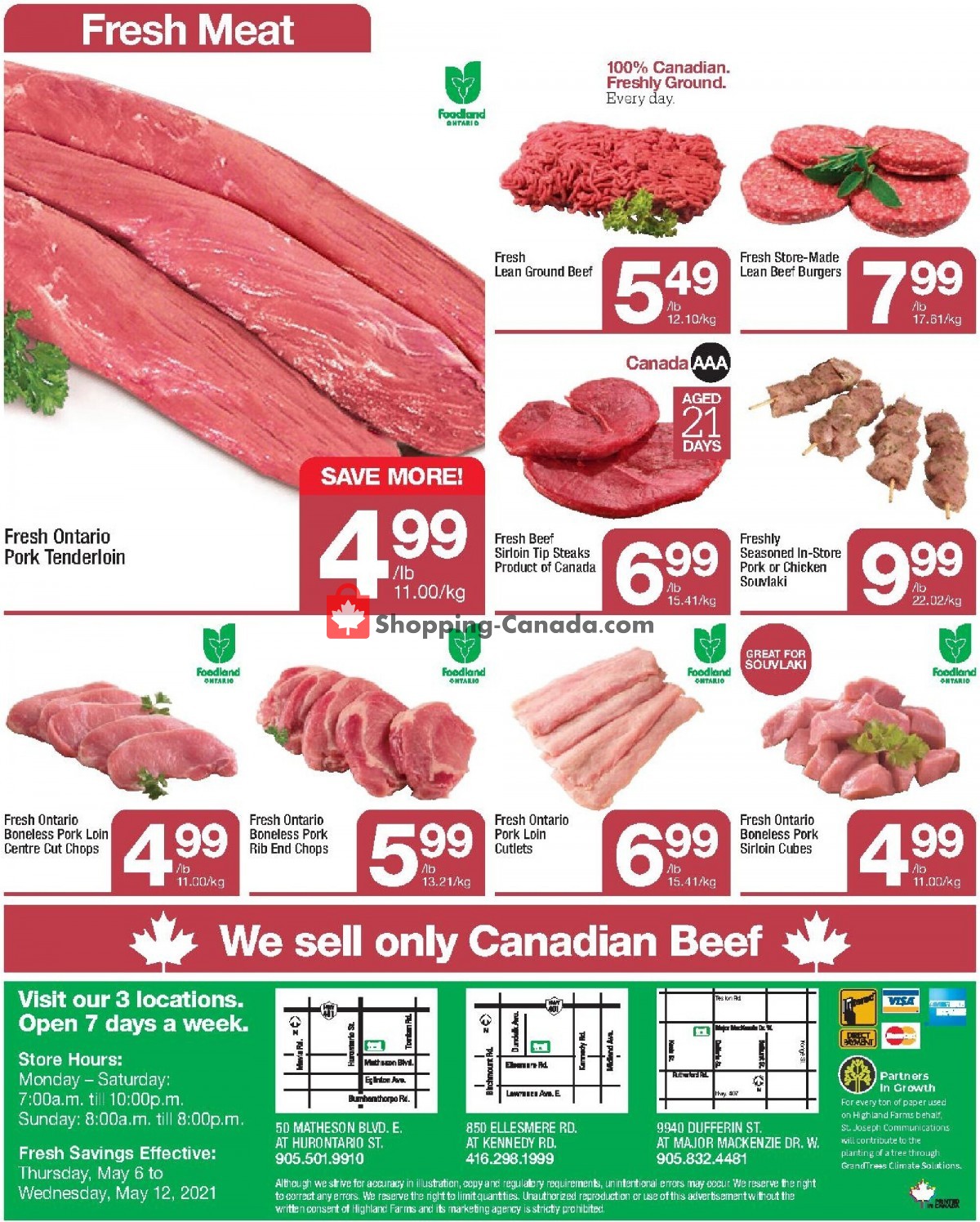 Highland Farms flyer from Thursday May 6, 2021 to Wednesday May 12, 2021 - page 8