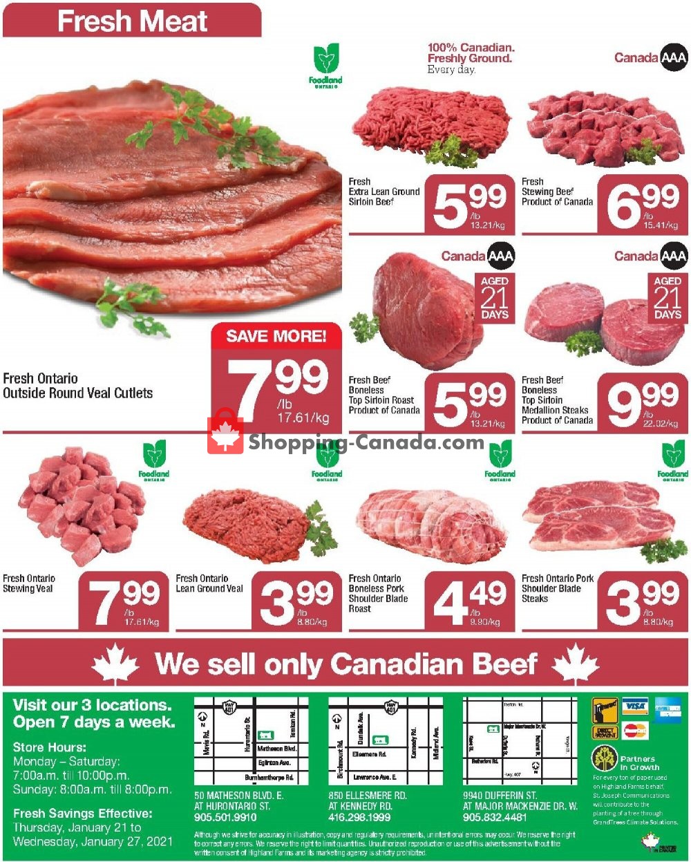 Highland Farms flyer from Thursday January 21, 2021 to Wednesday January 27, 2021 - page 8