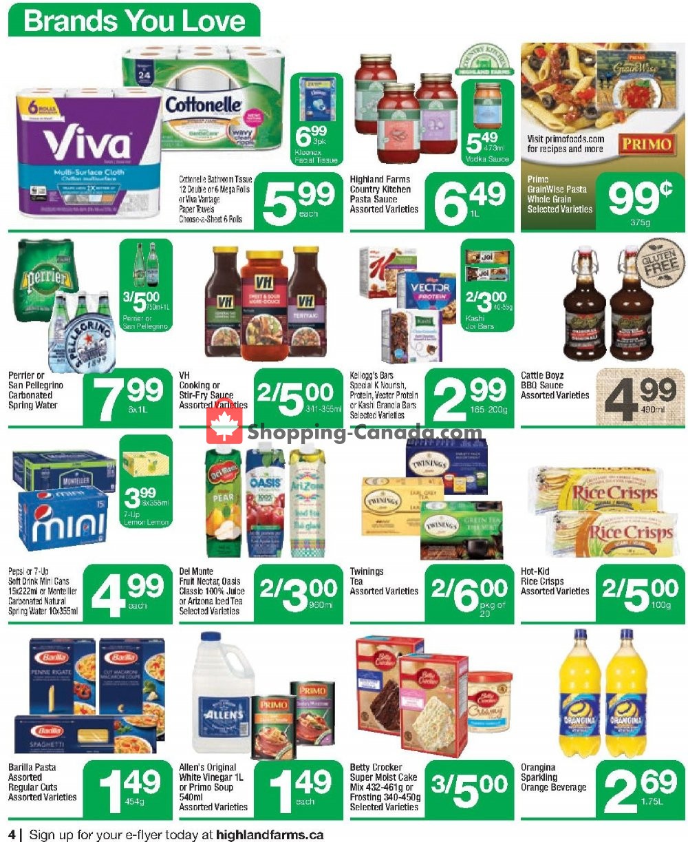Highland Farms flyer from Thursday July 11, 2019 to Wednesday July 17, 2019 - page 4