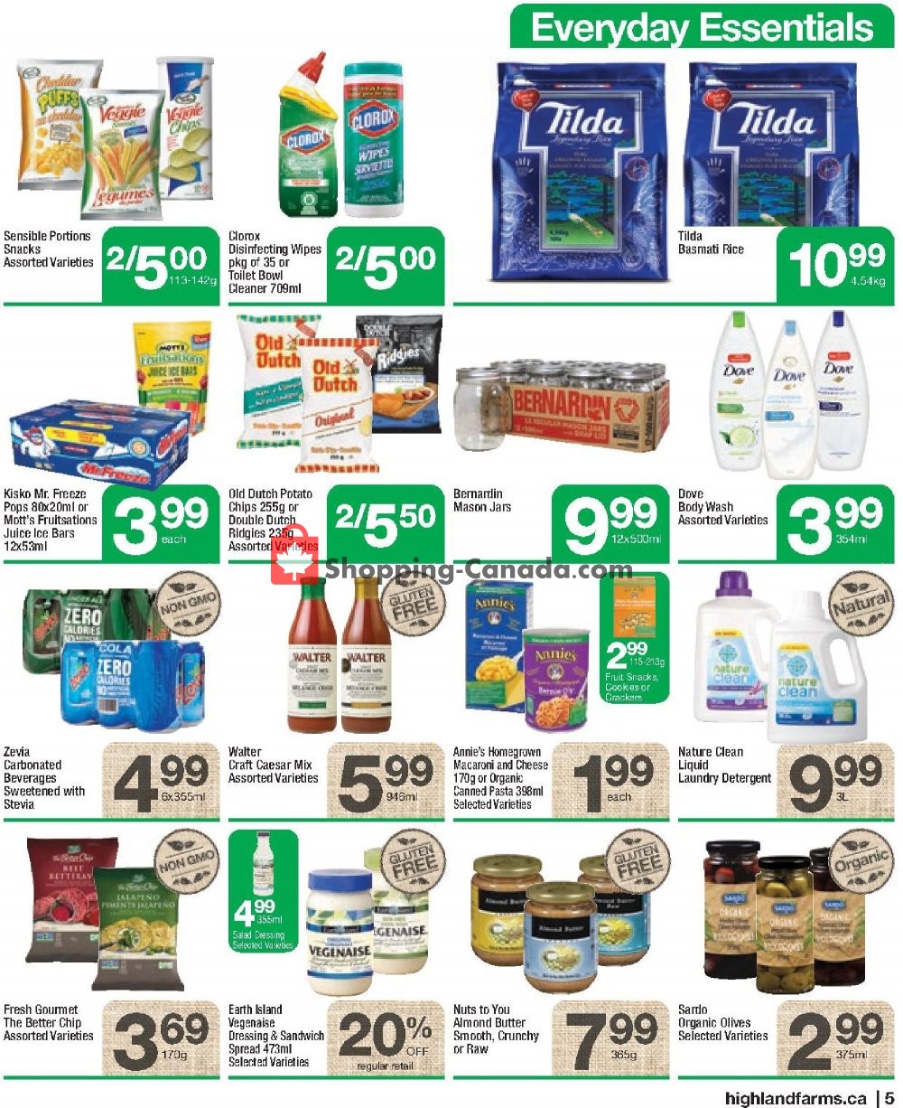Highland Farms flyer from Thursday July 11, 2019 to Wednesday July 17, 2019 - page 5
