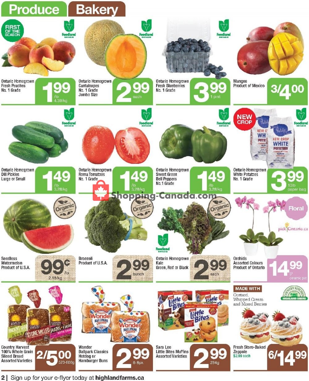 Highland Farms flyer from Thursday August 6, 2020 to Wednesday August 12, 2020 - page 2