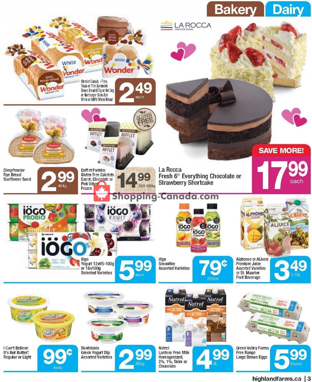 Highland Farms flyer from Thursday February 6, 2020 to Wednesday February 12, 2020 - page 3