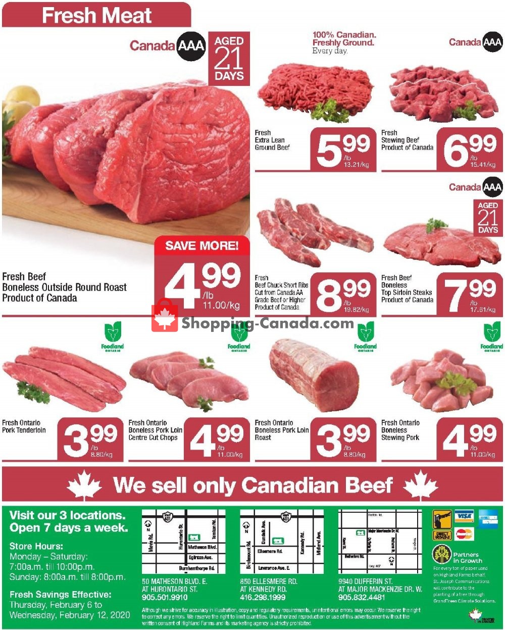 Highland Farms flyer from Thursday February 6, 2020 to Wednesday February 12, 2020 - page 8