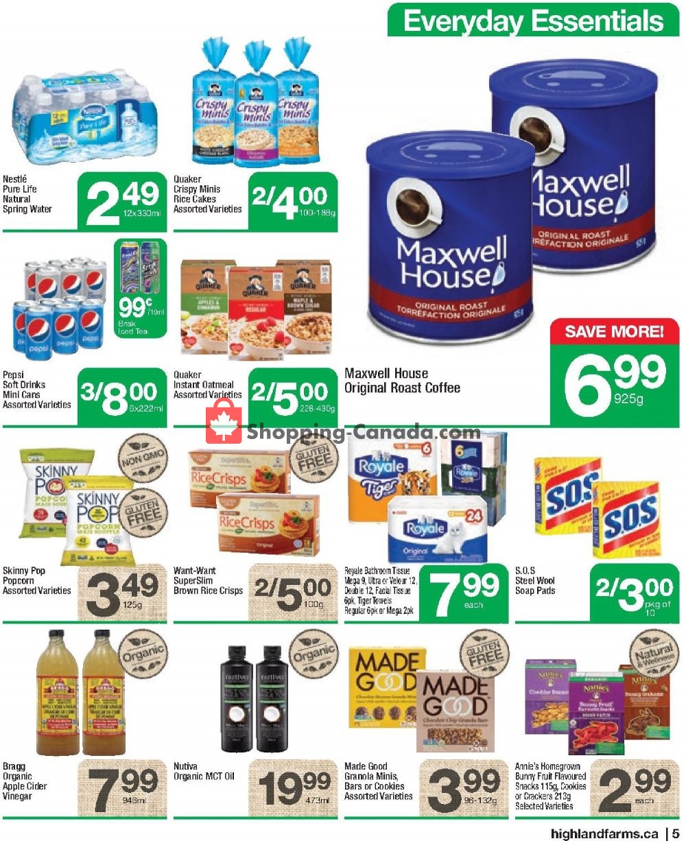 Highland Farms flyer from Thursday January 16, 2020 to Wednesday January 22, 2020 - page 5