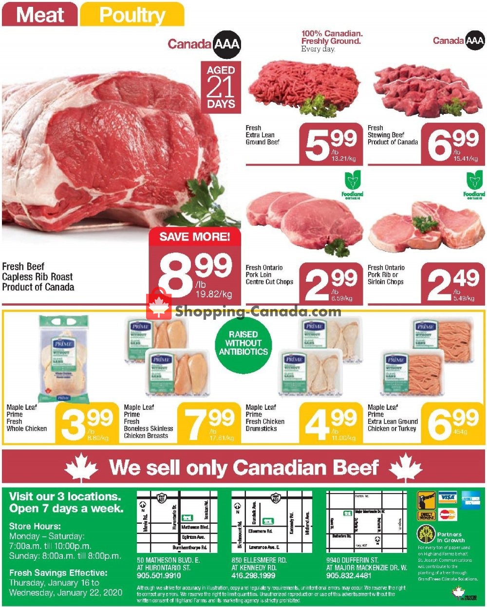 Highland Farms flyer from Thursday January 16, 2020 to Wednesday January 22, 2020 - page 8