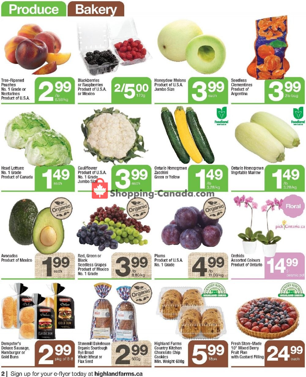 Highland Farms flyer from Thursday July 9, 2020 to Wednesday July 15, 2020 - page 2