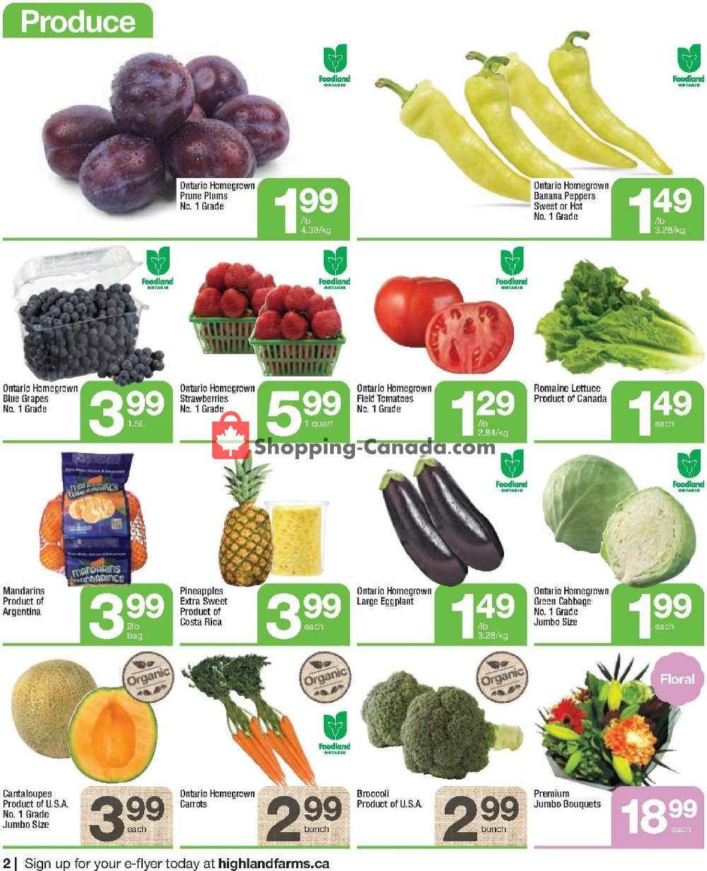Highland Farms flyer from Thursday September 12, 2019 to Wednesday September 25, 2019 - page 2