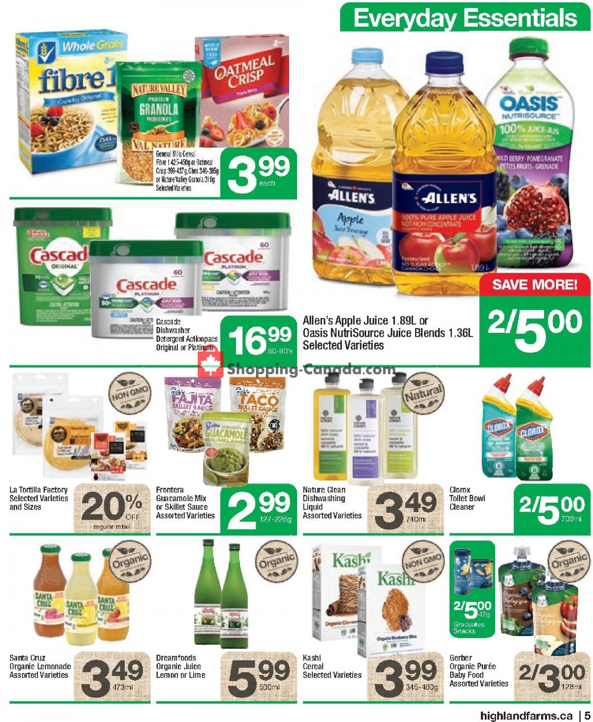 Highland Farms flyer from Thursday April 29, 2021 to Wednesday May 5, 2021 - page 5