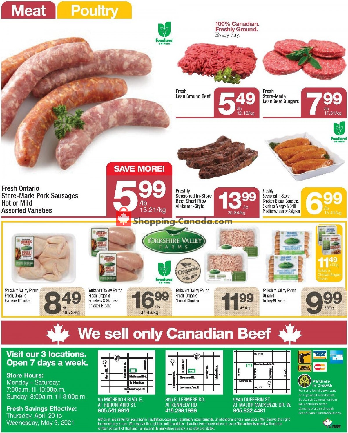 Highland Farms flyer from Thursday April 29, 2021 to Wednesday May 5, 2021 - page 8