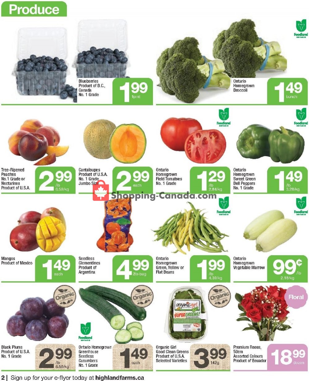 Highland Farms flyer from Thursday August 1, 2019 to Wednesday August 7, 2019 - page 2