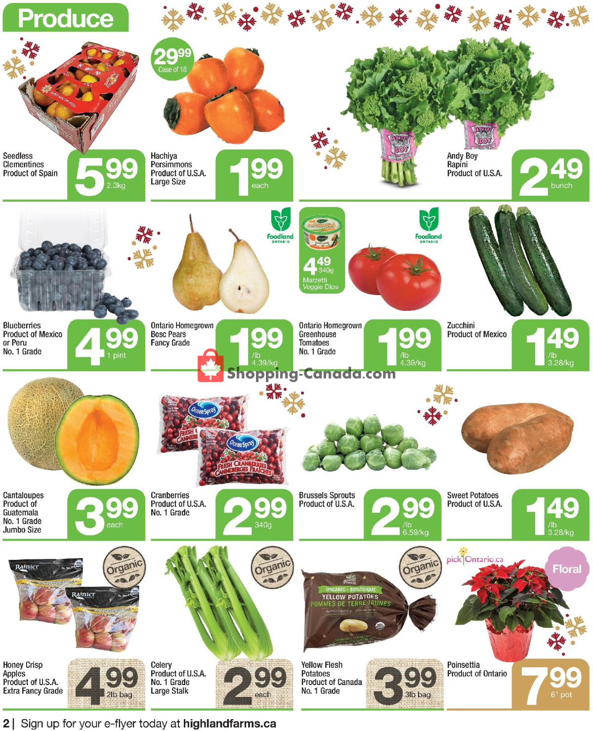 Highland Farms flyer from Thursday December 14, 2023 to Wednesday December 27, 2023 - page 2