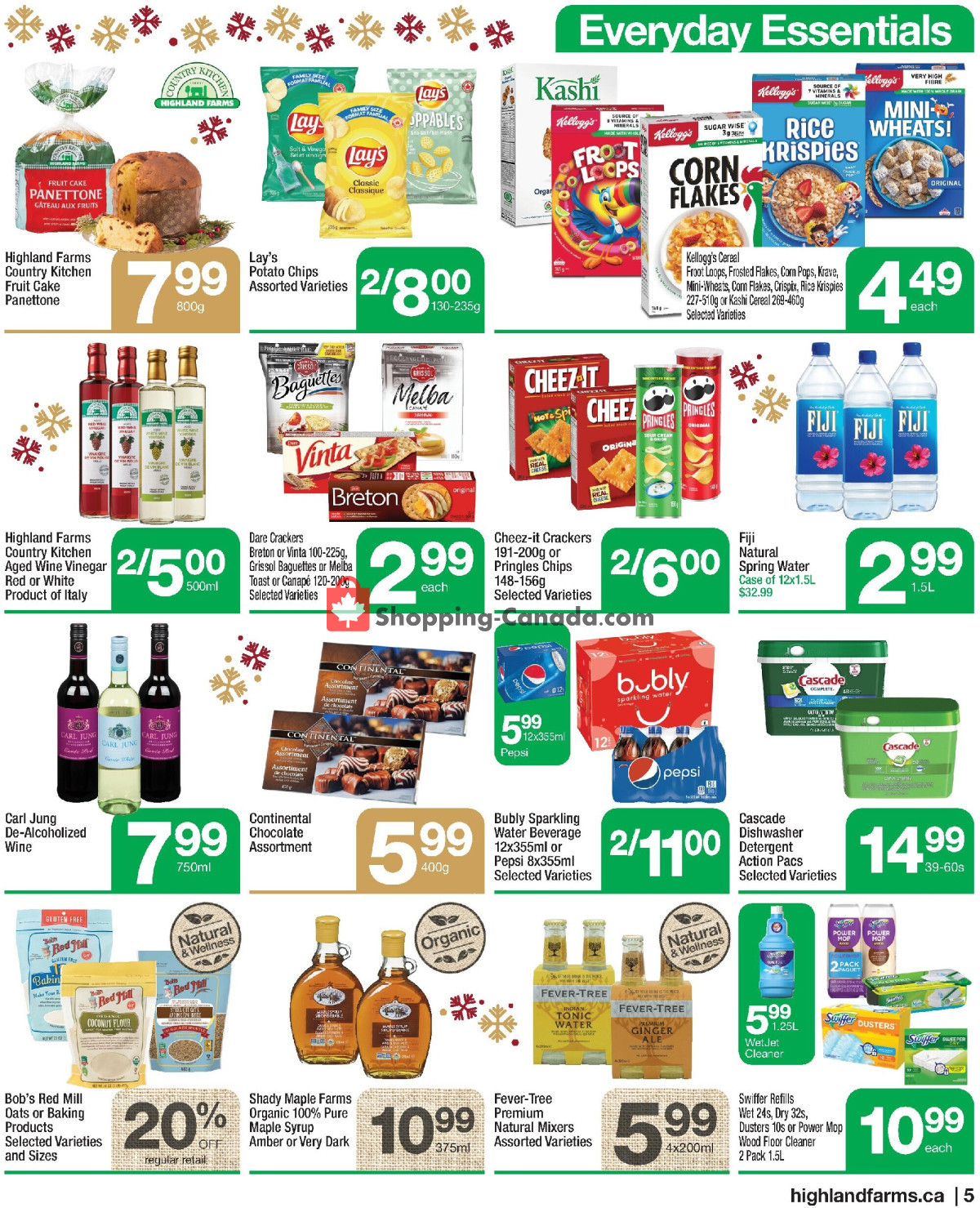 Highland Farms flyer from Thursday December 14, 2023 to Wednesday December 27, 2023 - page 5
