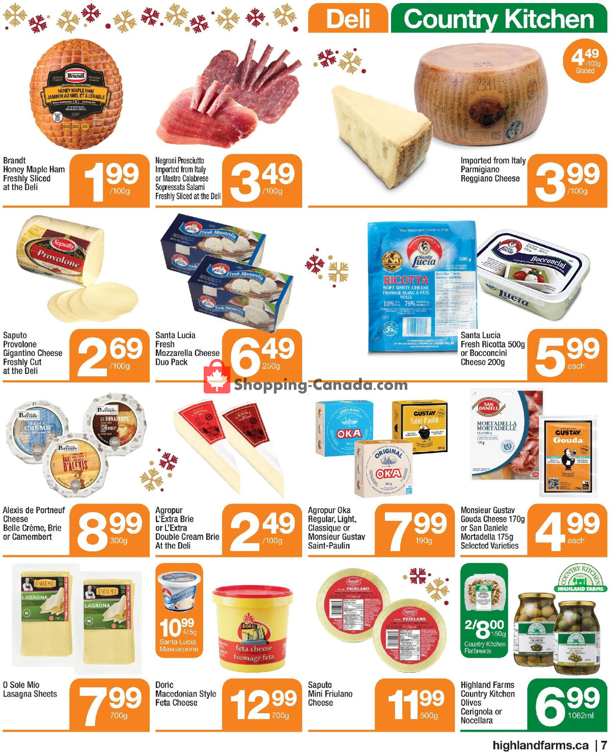 Highland Farms flyer from Thursday December 14, 2023 to Wednesday December 27, 2023 - page 7