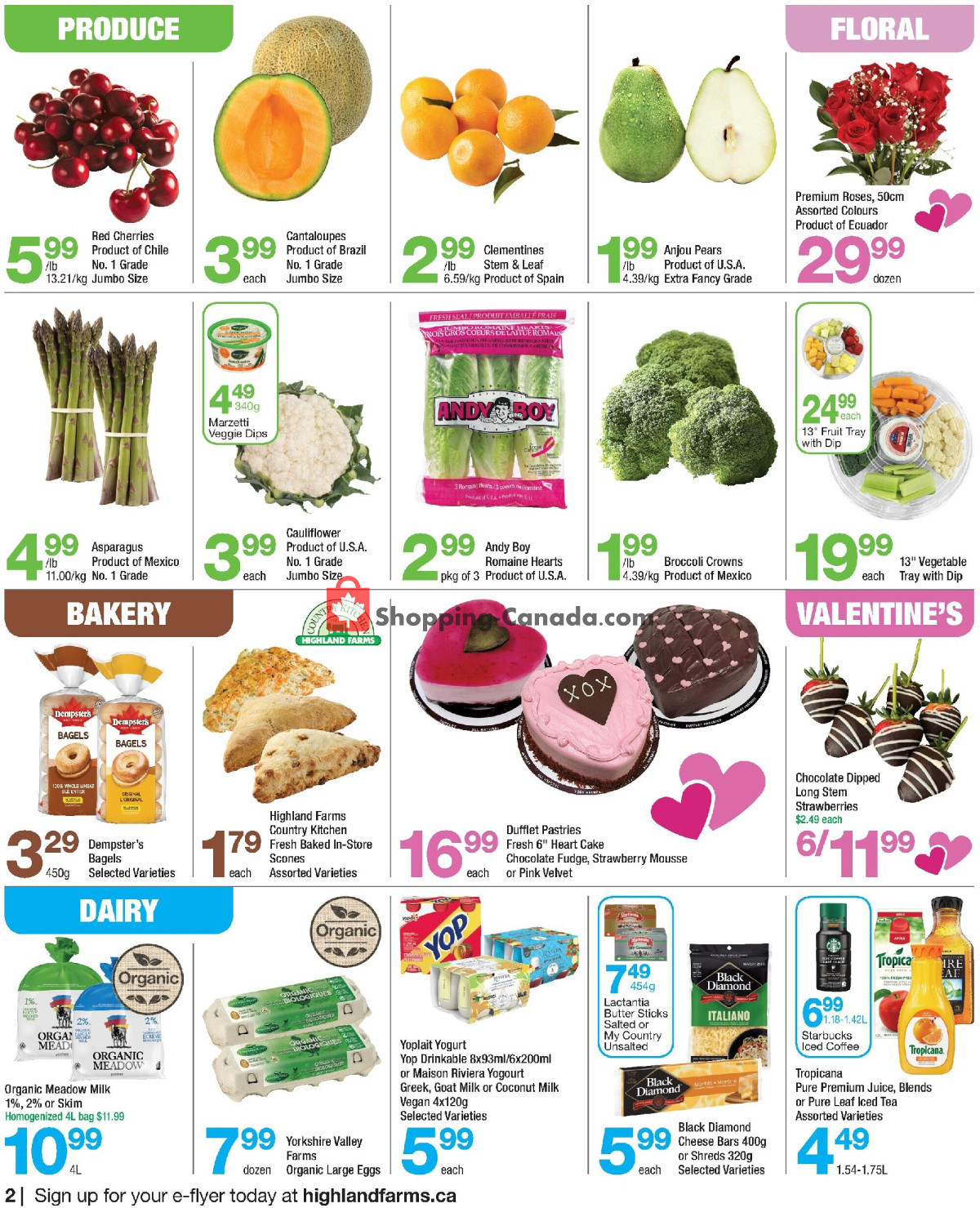 Highland Farms flyer from Thursday February 8, 2024 to Wednesday February 21, 2024 - page 2