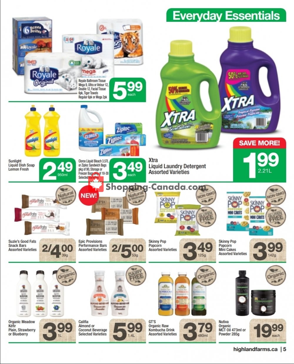 Highland Farms flyer from Thursday January 10, 2019 to Wednesday January 23, 2019 - page 5