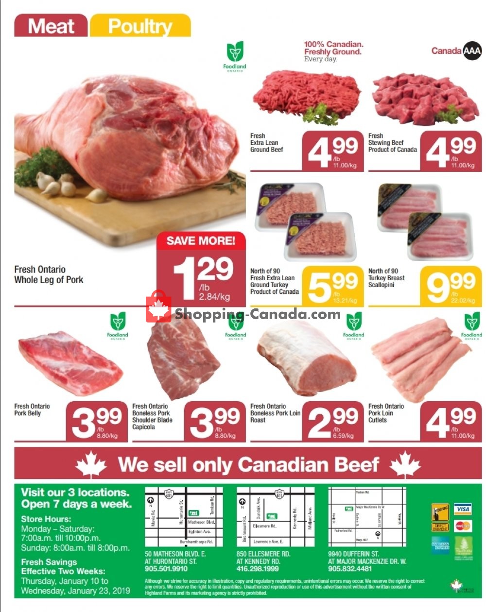 Highland Farms flyer from Thursday January 10, 2019 to Wednesday January 23, 2019 - page 8