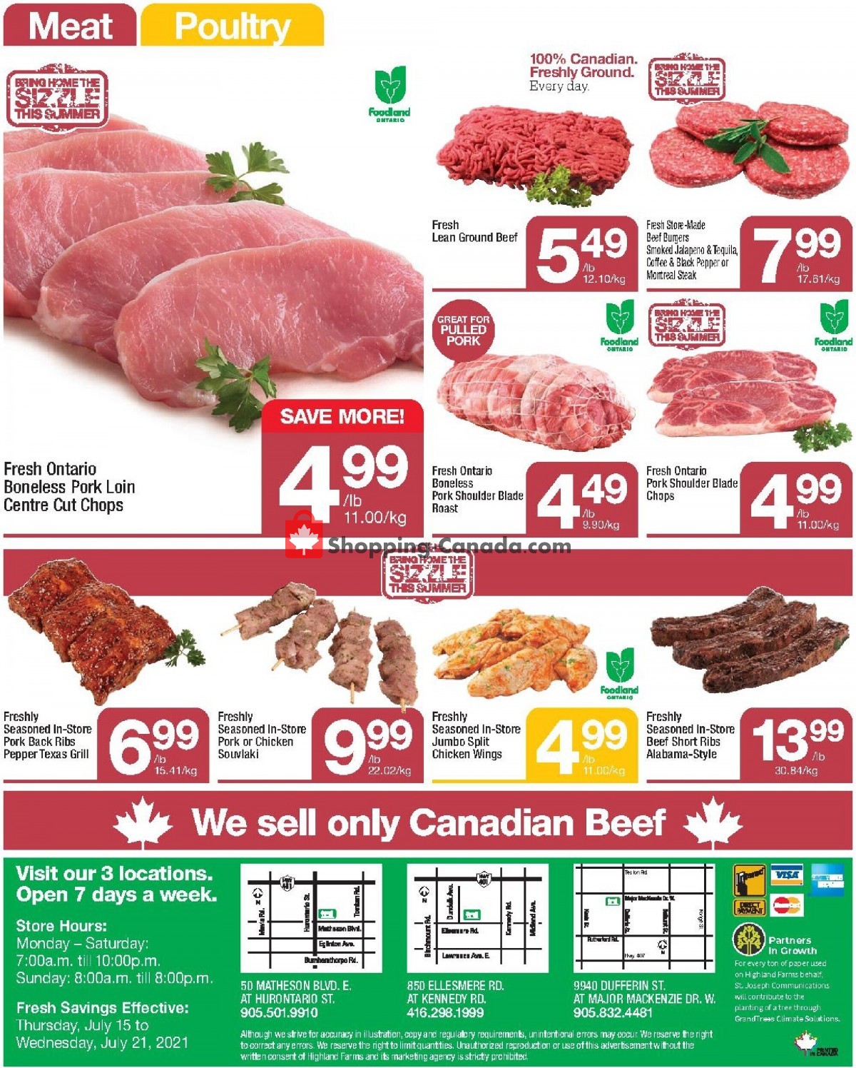 Highland Farms flyer from Thursday July 15, 2021 to Wednesday July 21, 2021 - page 8