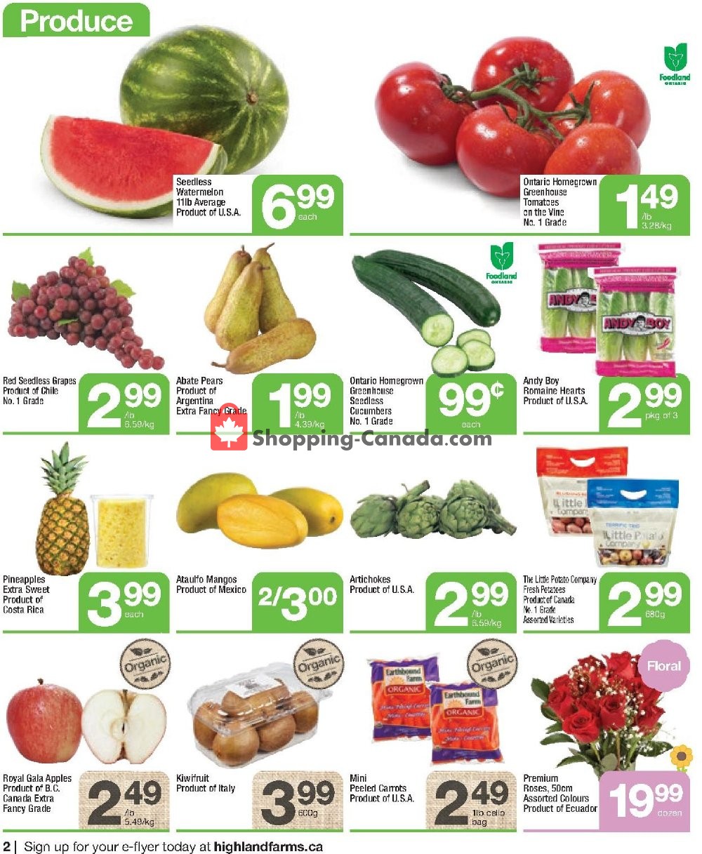 Highland Farms flyer from Thursday May 9, 2019 to Wednesday May 22, 2019 - page 2