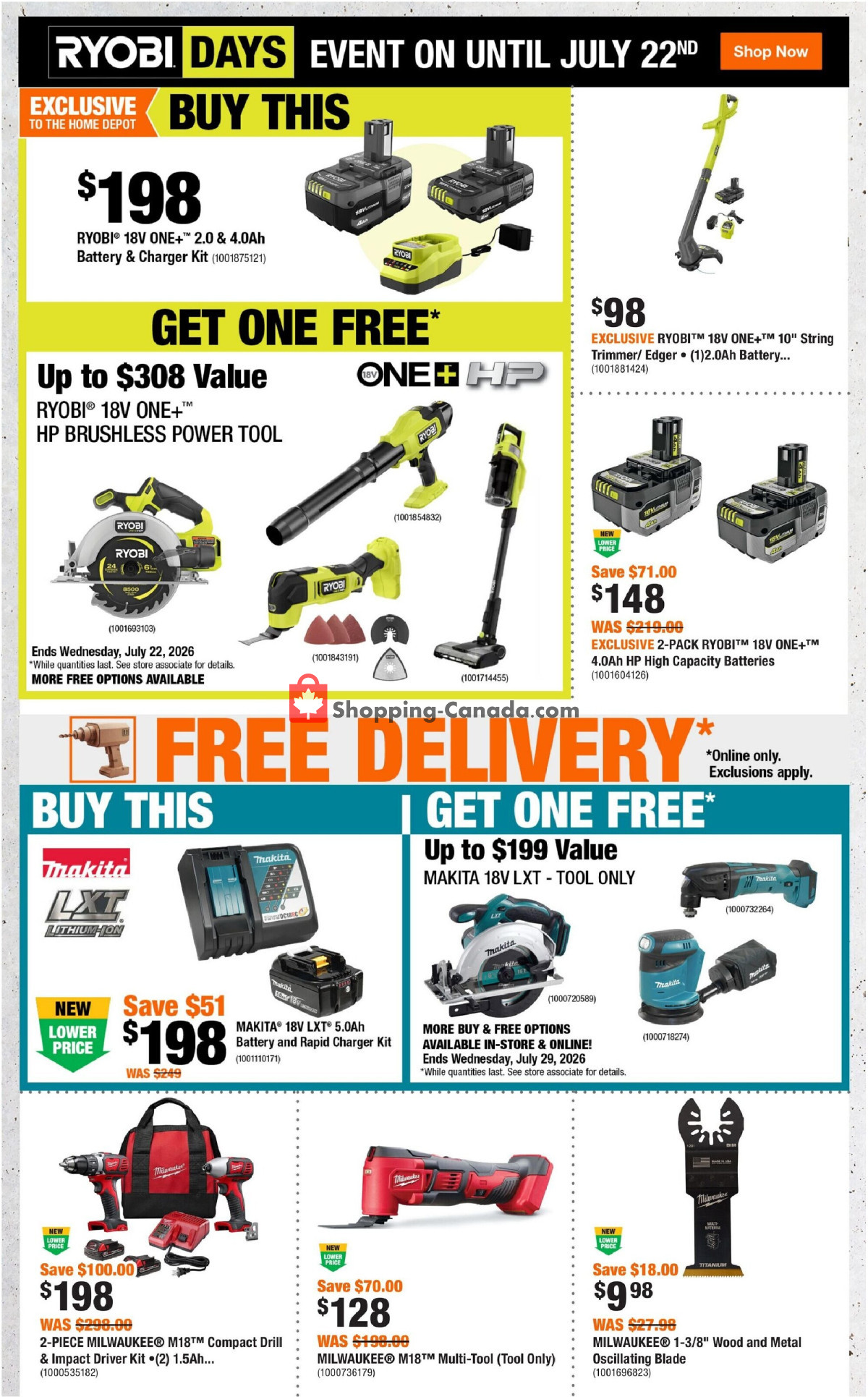 Home Depot flyer from Thursday June 25, 2026 to Wednesday July 8, 2026 - page 5