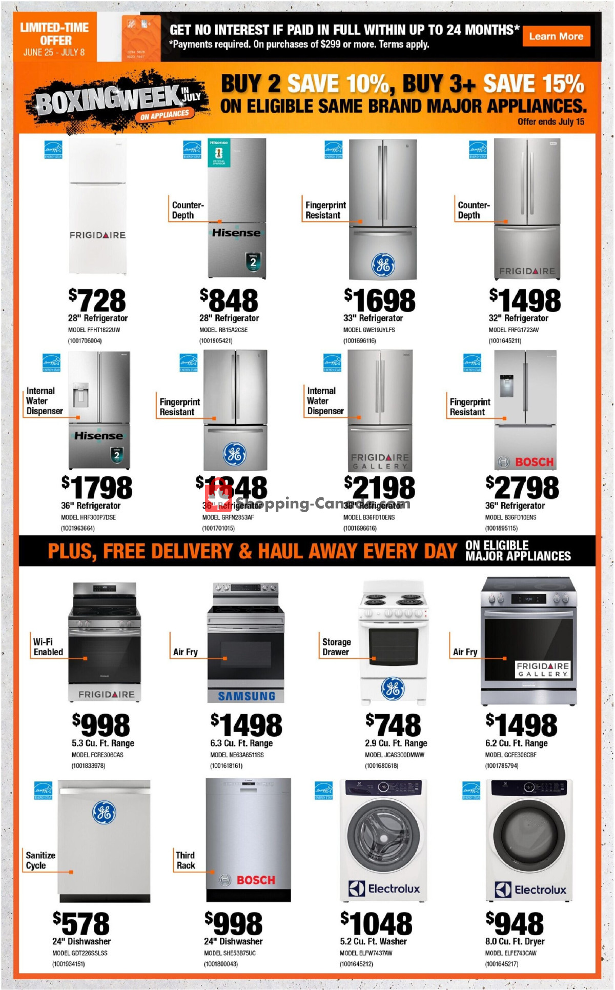 Home Depot flyer from Thursday June 25, 2026 to Wednesday July 8, 2026 - page 6