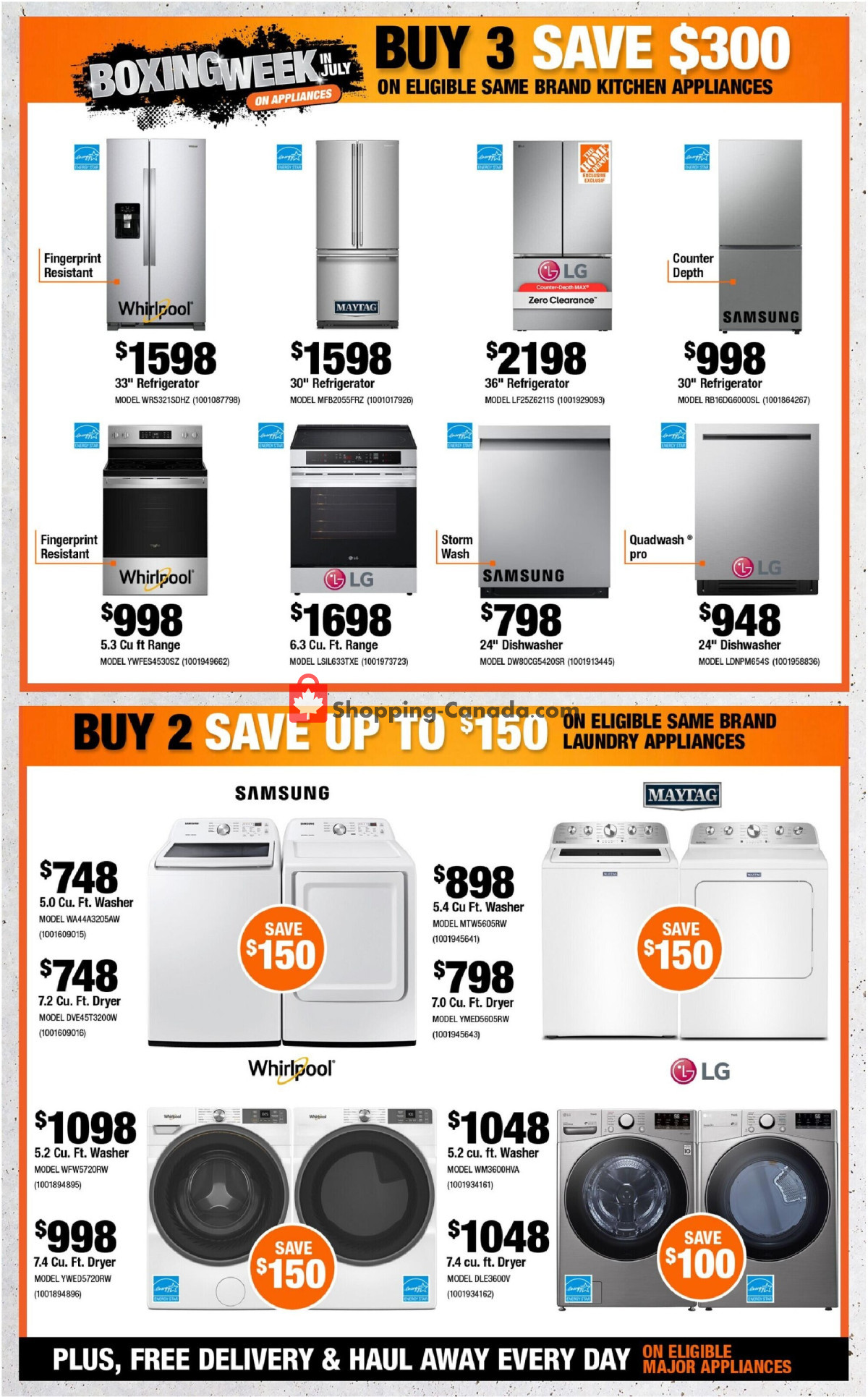 Home Depot flyer from Thursday June 25, 2026 to Wednesday July 8, 2026 - page 7