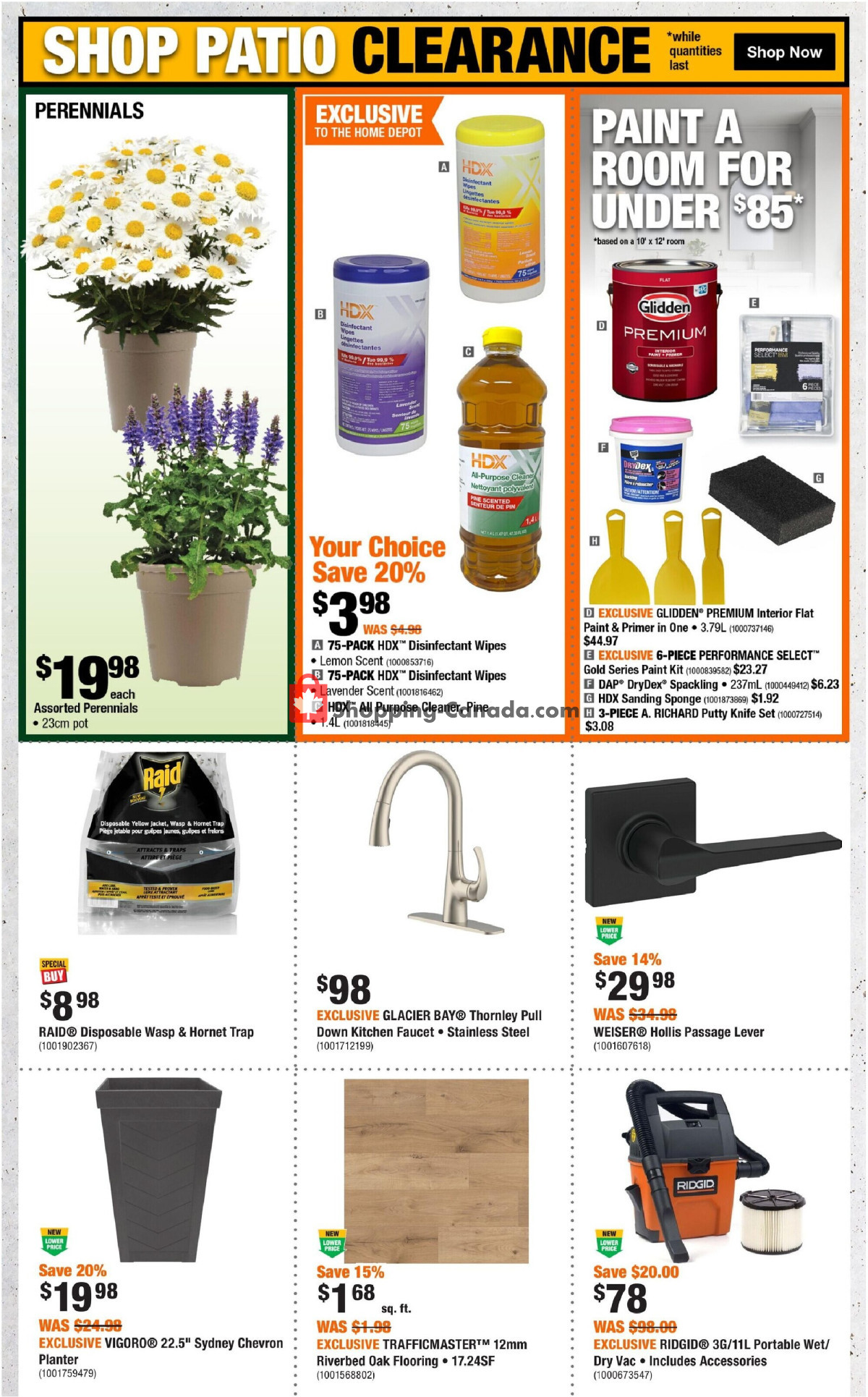 Home Depot flyer from Thursday July 23, 2026 to Wednesday August 5, 2026 - page 2