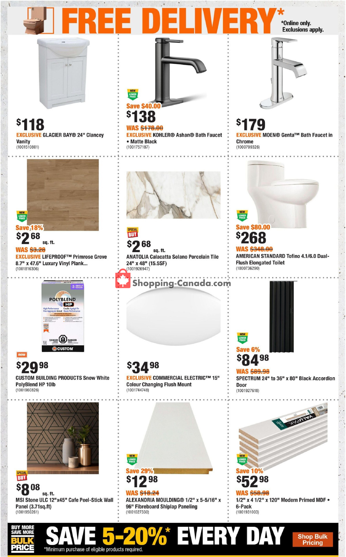 Home Depot flyer from Thursday July 23, 2026 to Wednesday August 5, 2026 - page 6