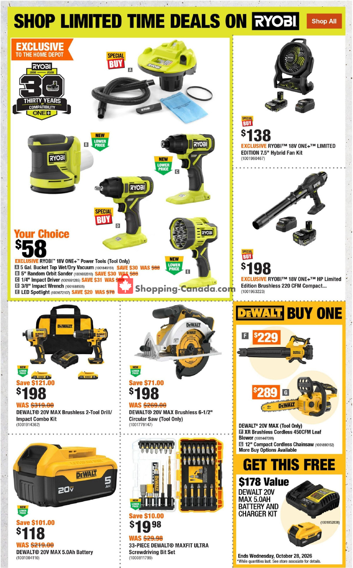 Home Depot flyer from Thursday August 27, 2026 to Wednesday September 9, 2026 - page 4