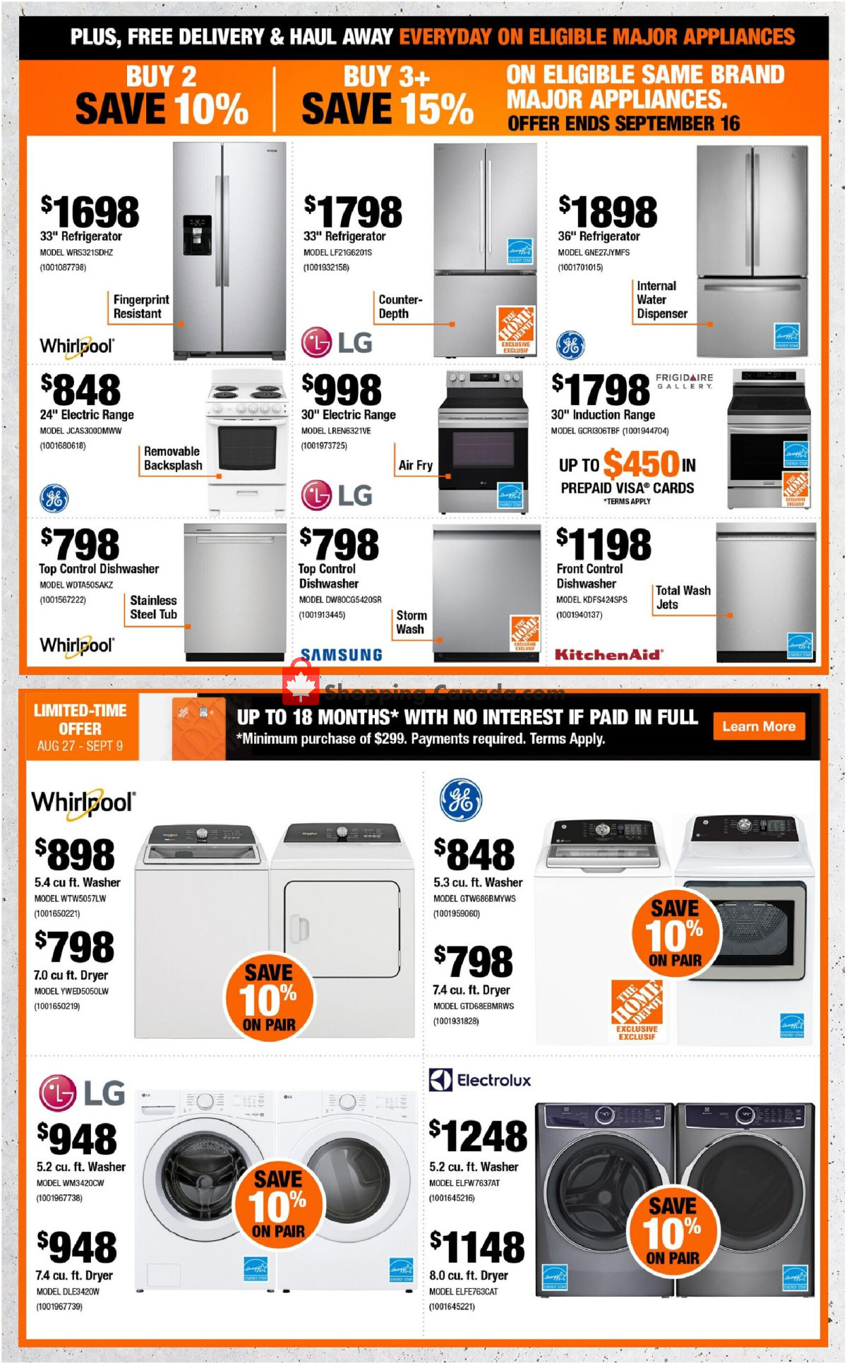 Home Depot flyer from Thursday August 27, 2026 to Wednesday September 9, 2026 - page 5