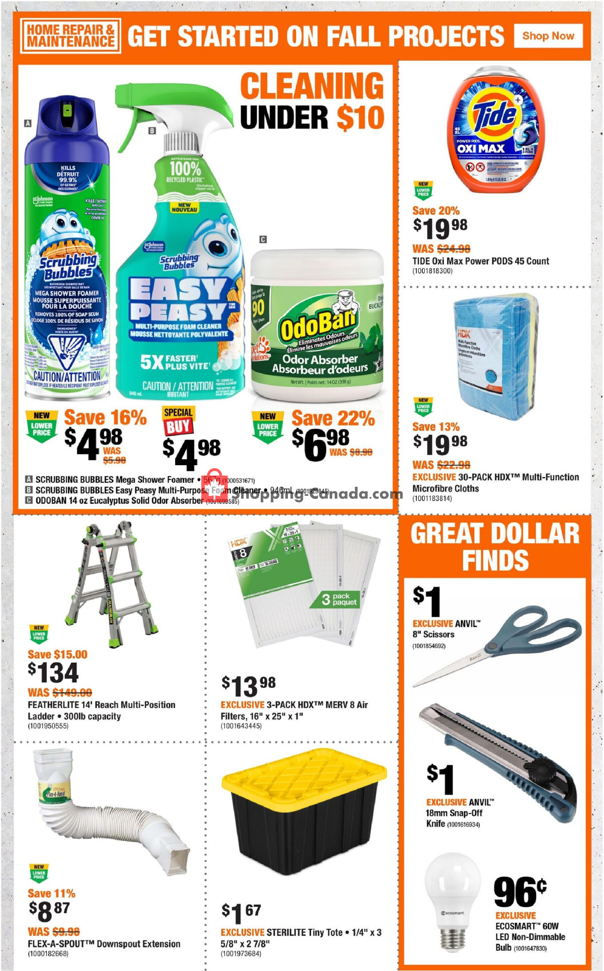 Home Depot flyer from Thursday August 27, 2026 to Wednesday September 9, 2026 - page 7