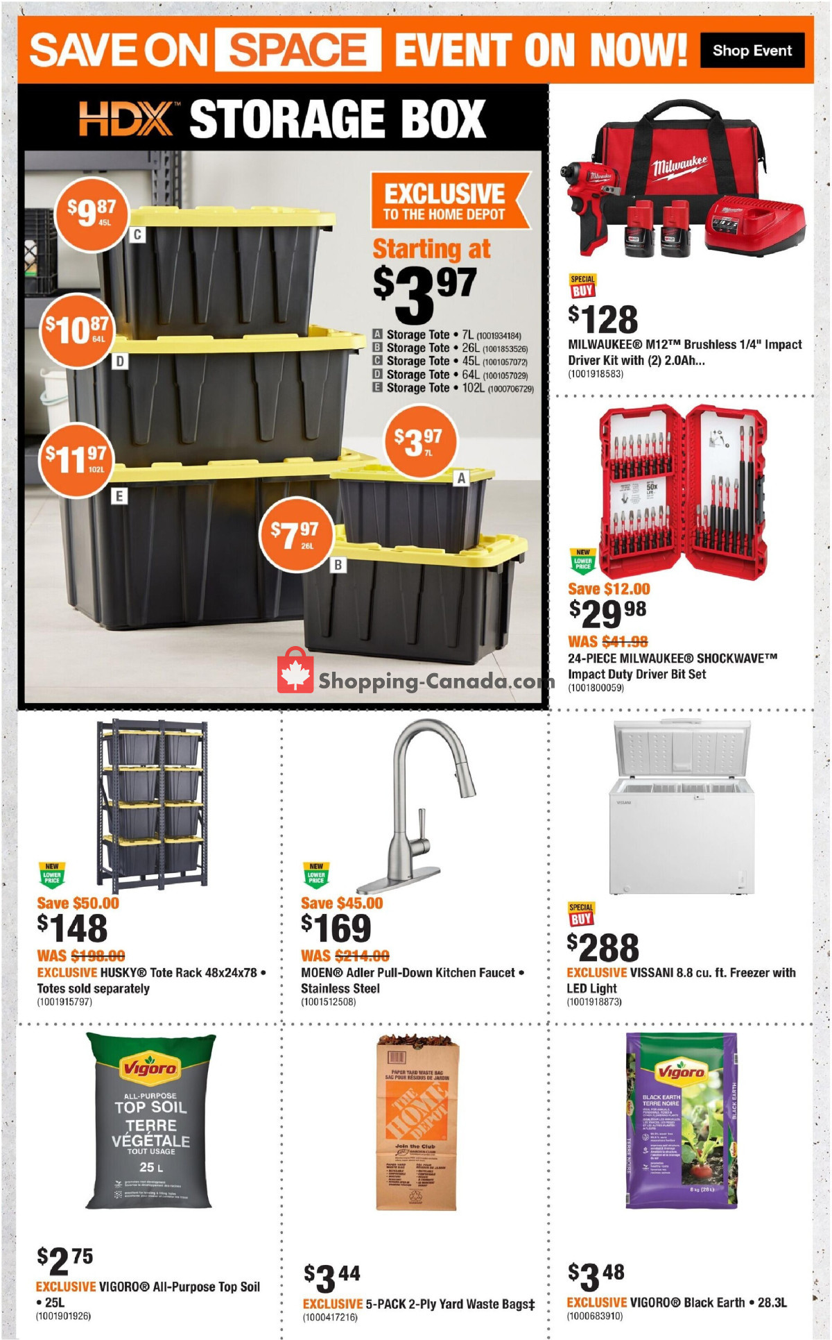 Home Depot flyer from Thursday August 6, 2026 to Wednesday August 19, 2026 - page 2