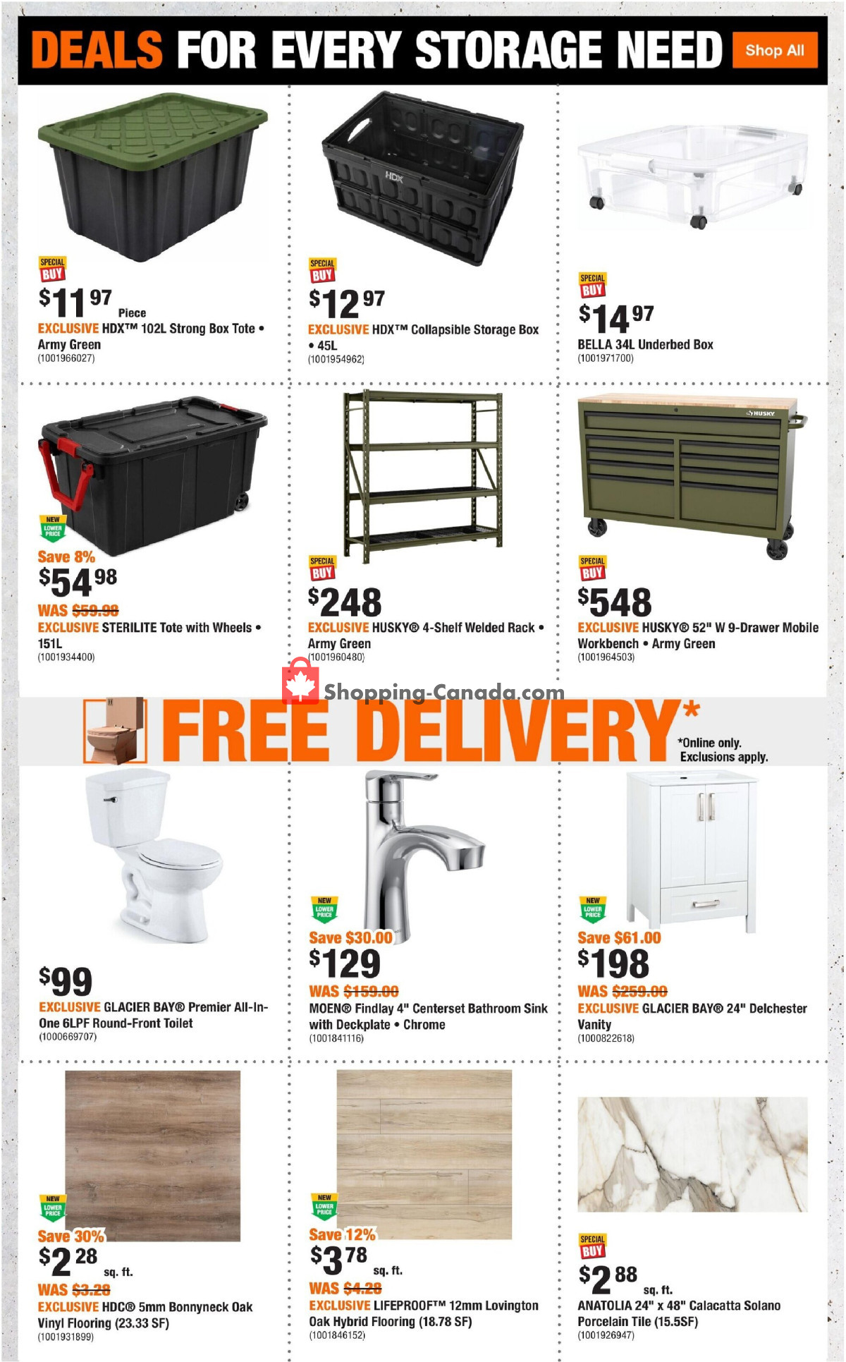 Home Depot flyer from Thursday August 6, 2026 to Wednesday August 19, 2026 - page 4