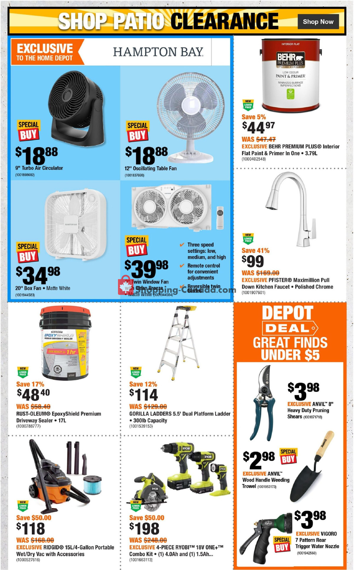 Home Depot flyer from Thursday July 9, 2026 to Wednesday July 22, 2026 - page 2