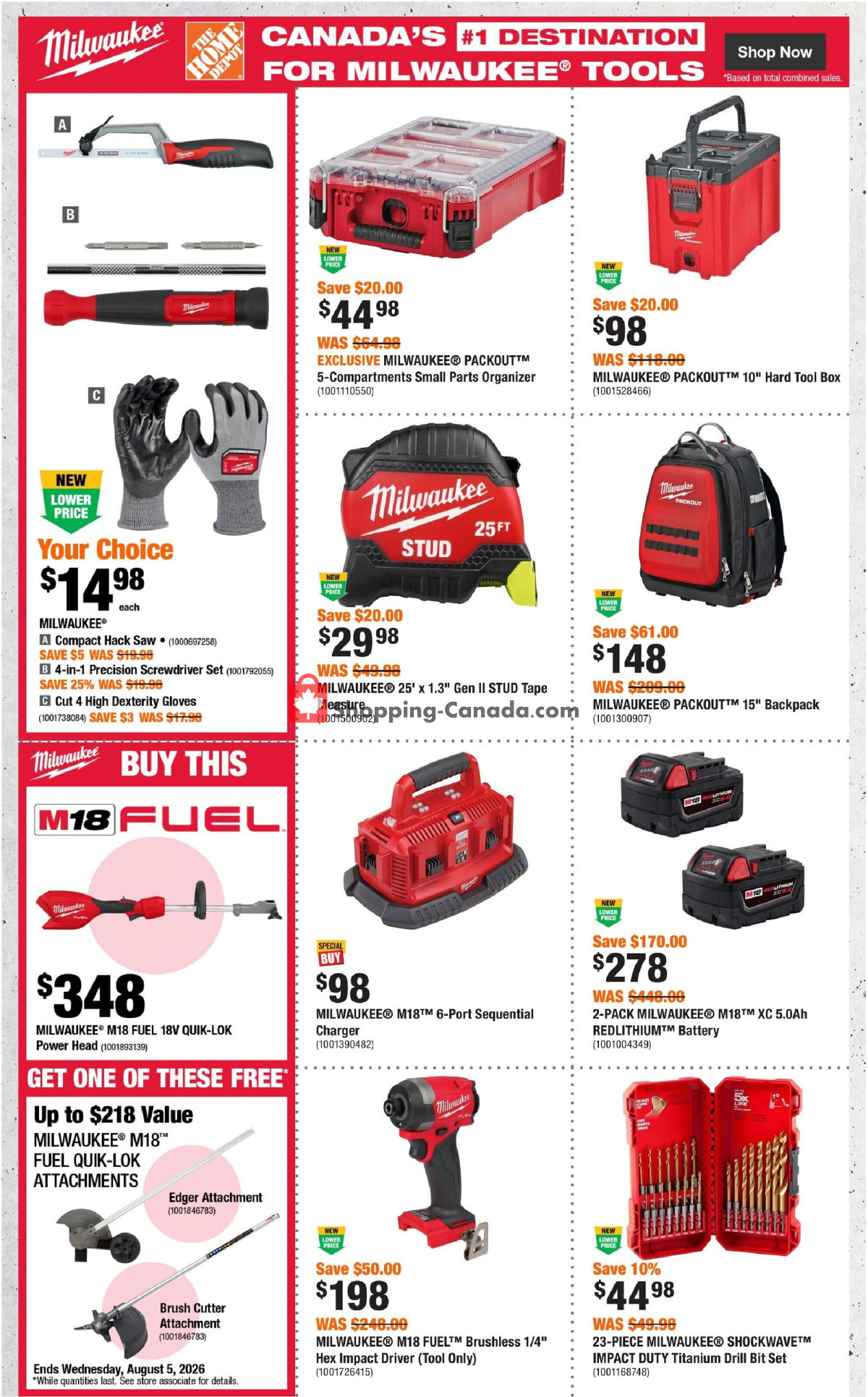 Home Depot flyer from Thursday July 9, 2026 to Wednesday July 22, 2026 - page 3
