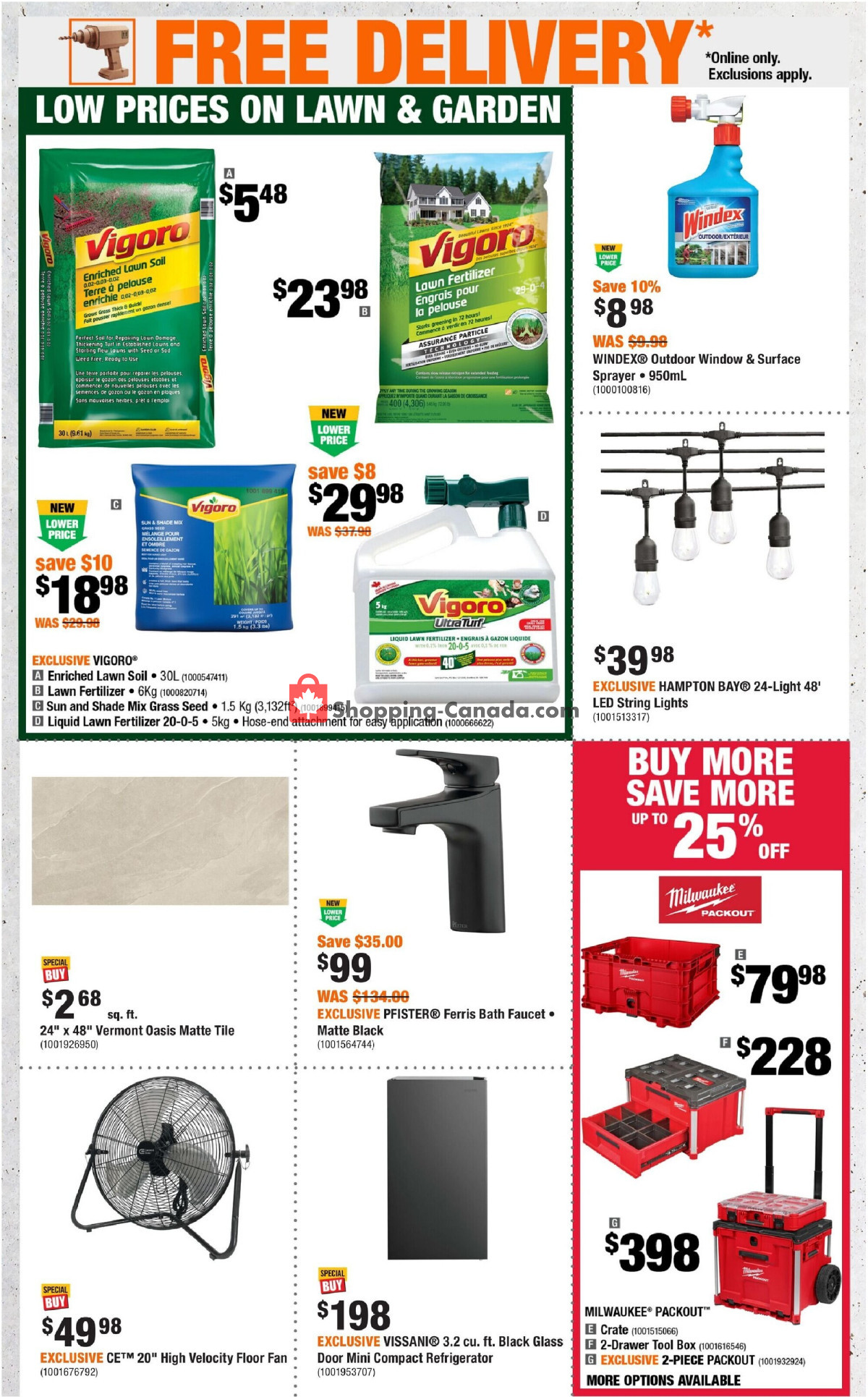 Home Depot flyer from Thursday June 11, 2026 to Wednesday June 24, 2026 - page 2