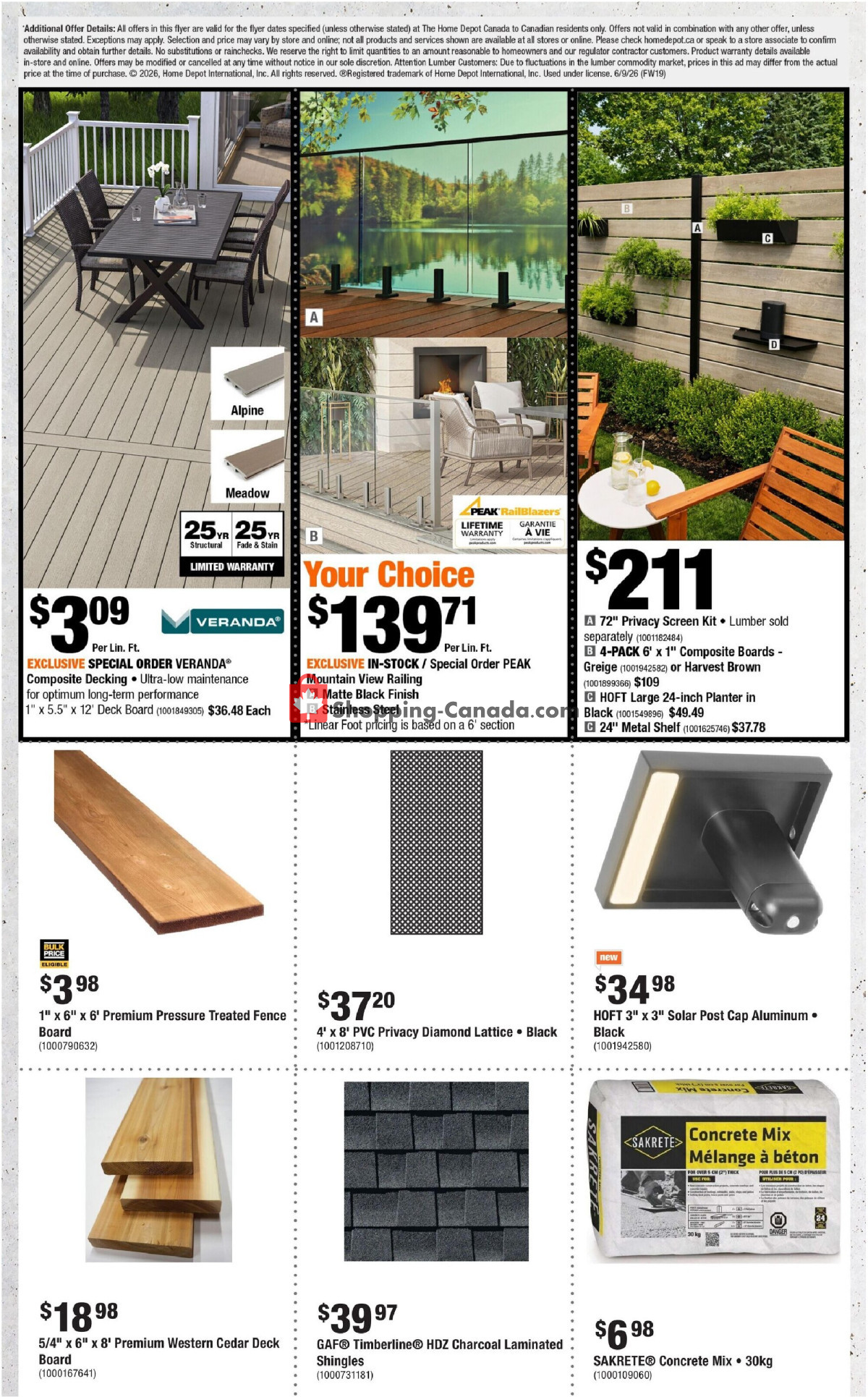 Home Depot flyer from Thursday June 11, 2026 to Wednesday June 24, 2026 - page 8