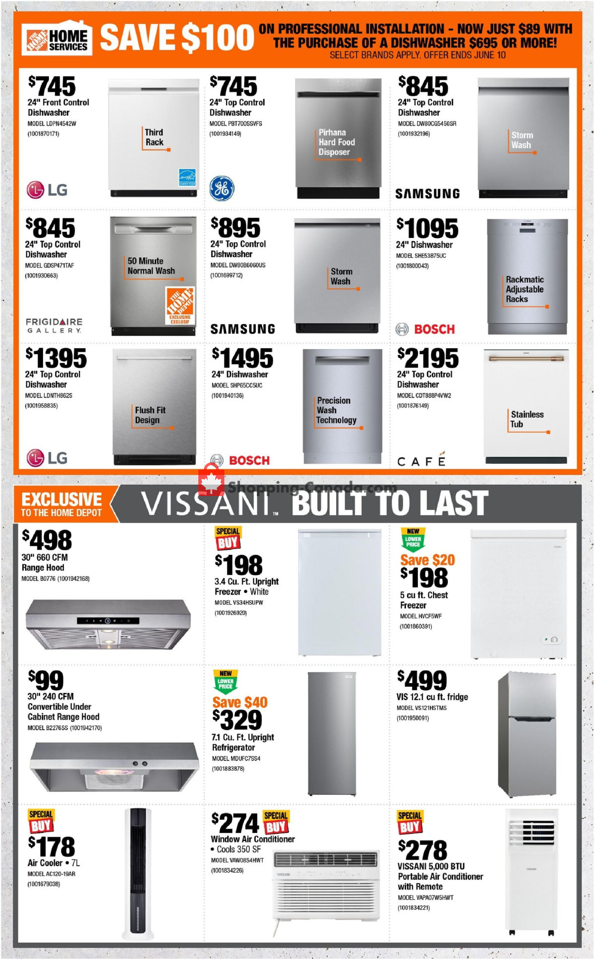 Home Depot flyer from Thursday May 28, 2026 to Wednesday June 10, 2026 - page 10