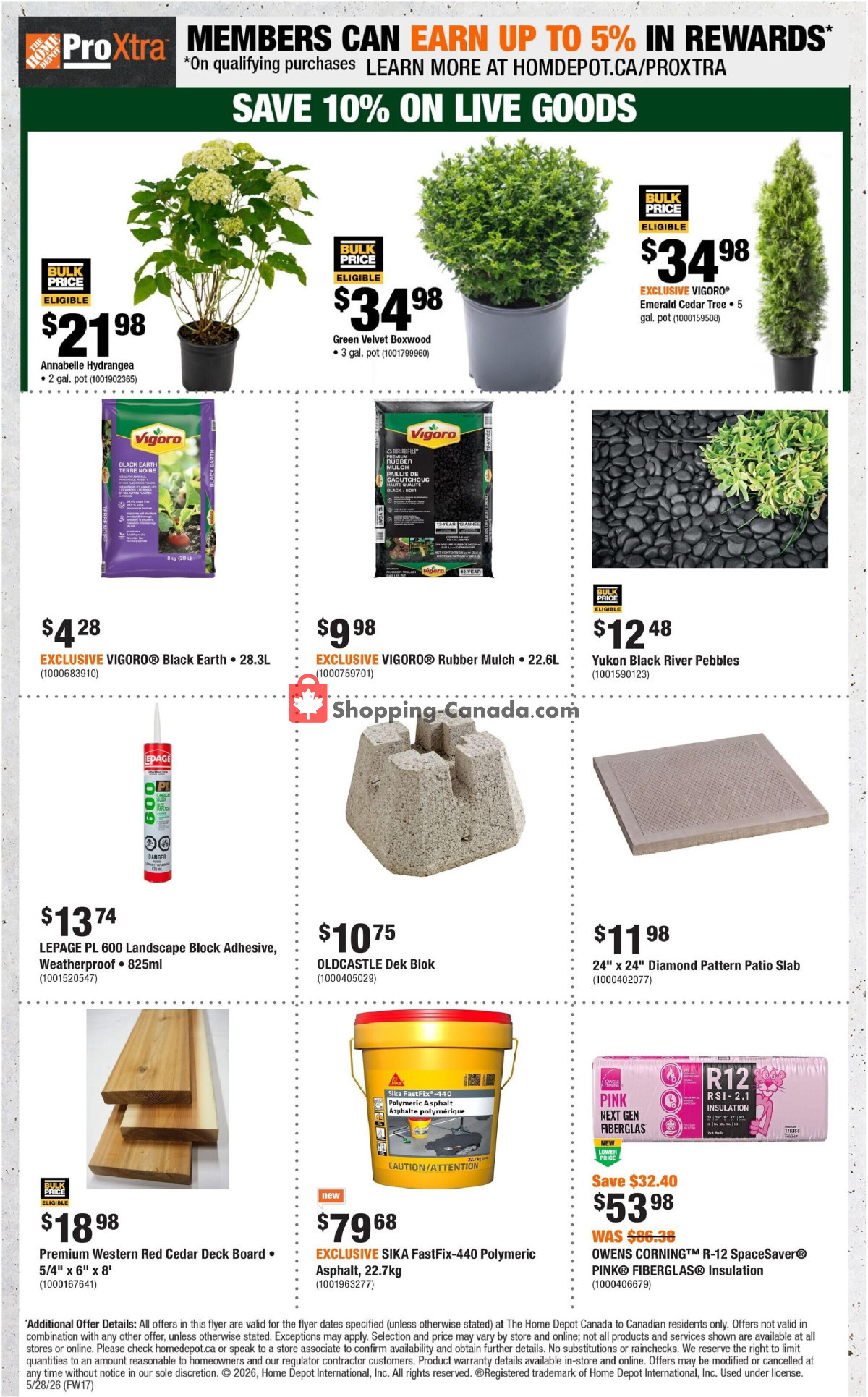 Home Depot flyer from Thursday May 28, 2026 to Wednesday June 10, 2026 - page 11