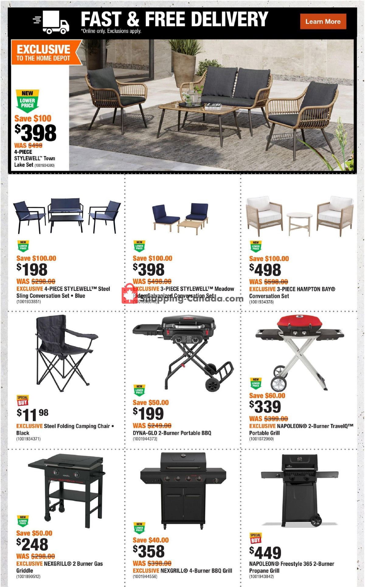 Home Depot flyer from Thursday May 28, 2026 to Wednesday June 10, 2026 - page 4