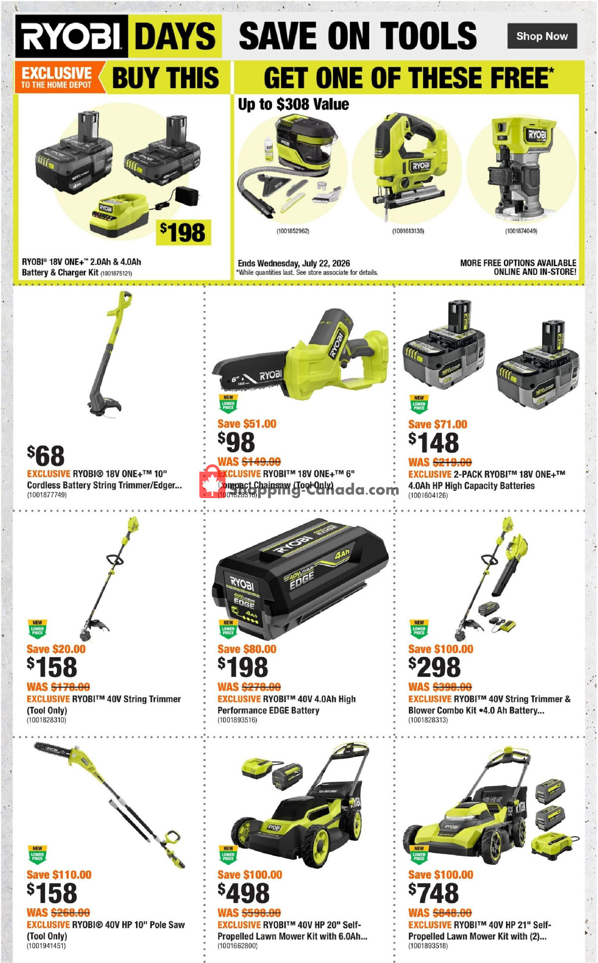 Home Depot flyer from Thursday May 28, 2026 to Wednesday June 10, 2026 - page 5