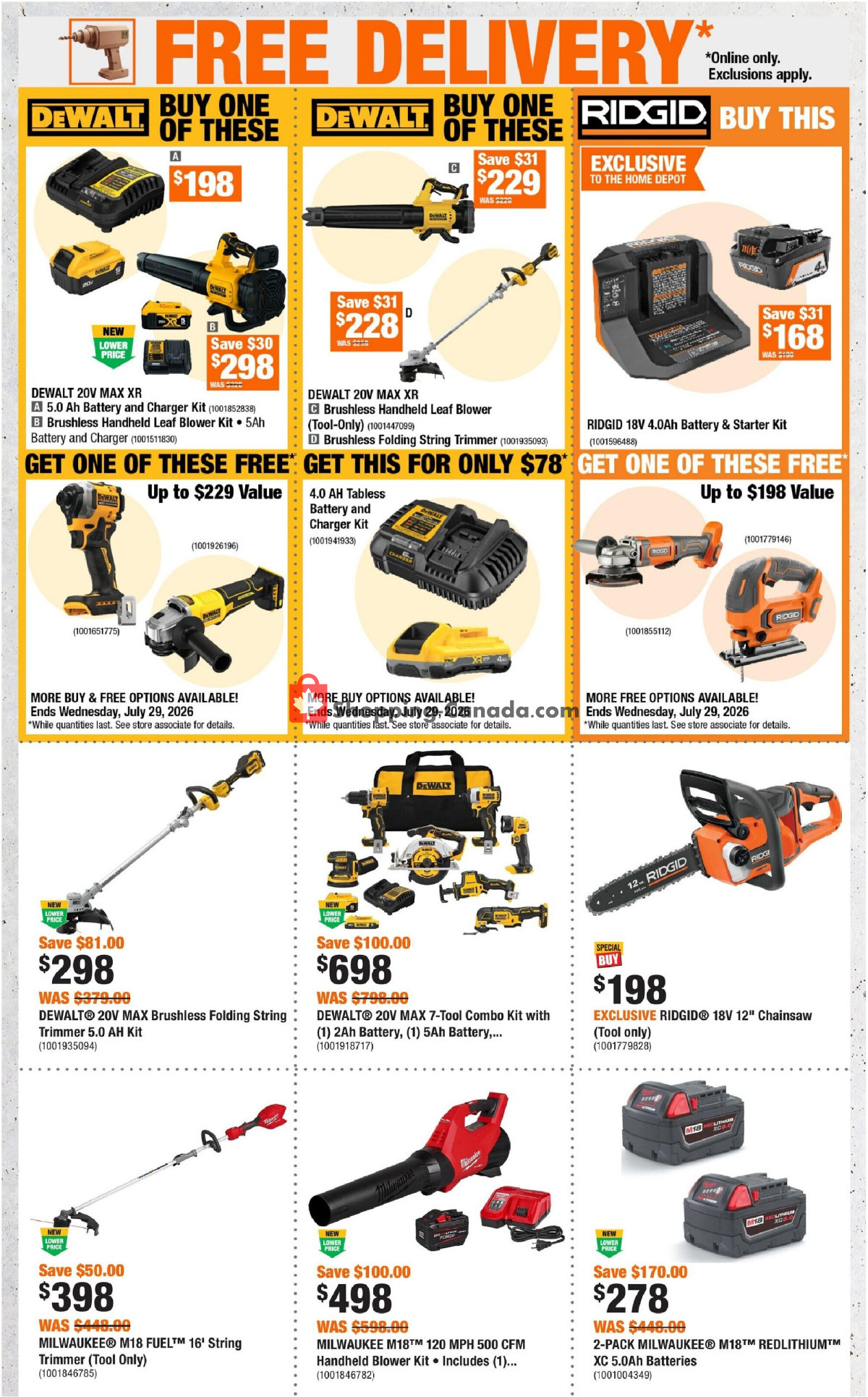 Home Depot flyer from Thursday May 28, 2026 to Wednesday June 10, 2026 - page 6