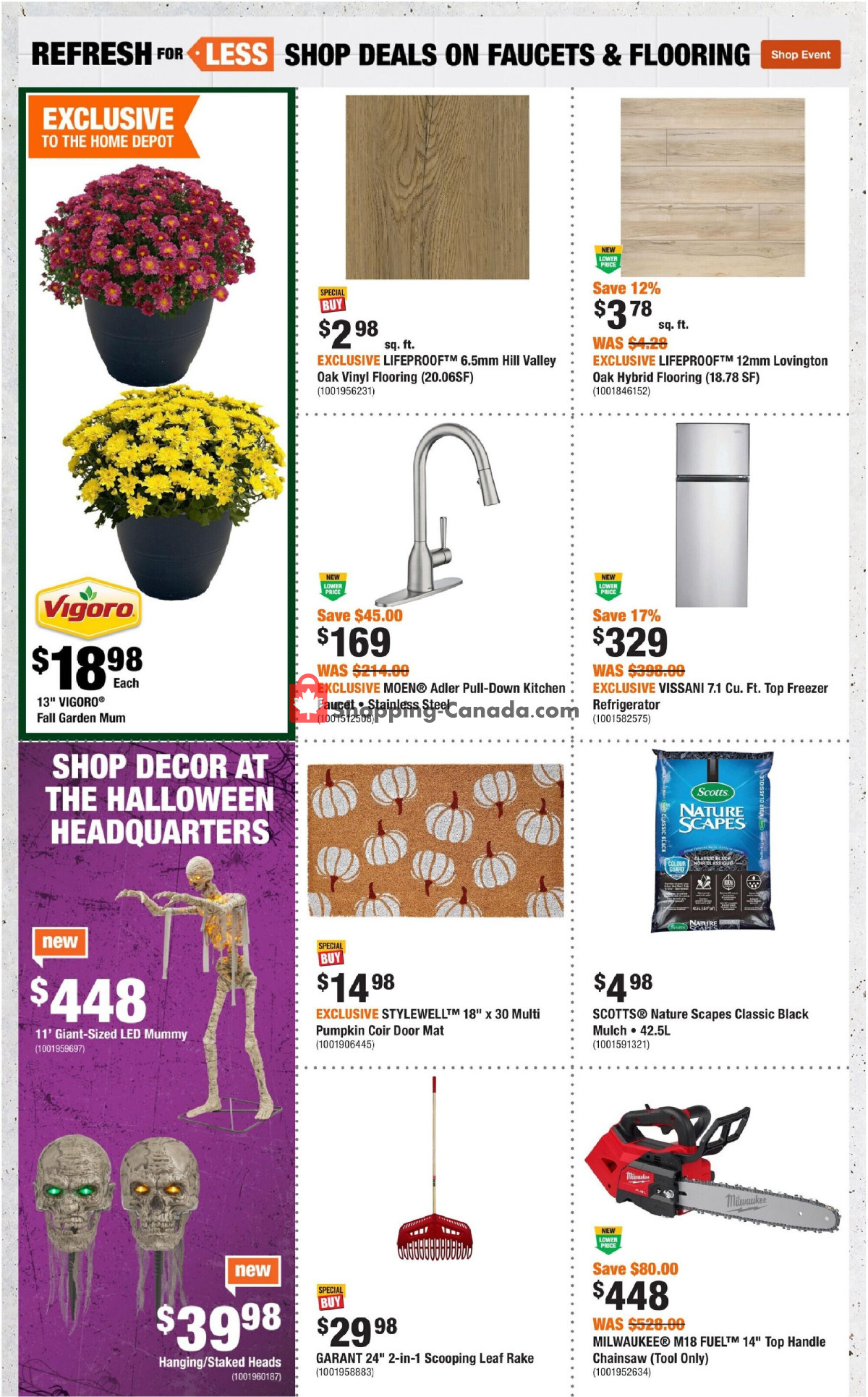 Home Depot flyer from Thursday September 24, 2026 to Wednesday October 7, 2026 - page 2